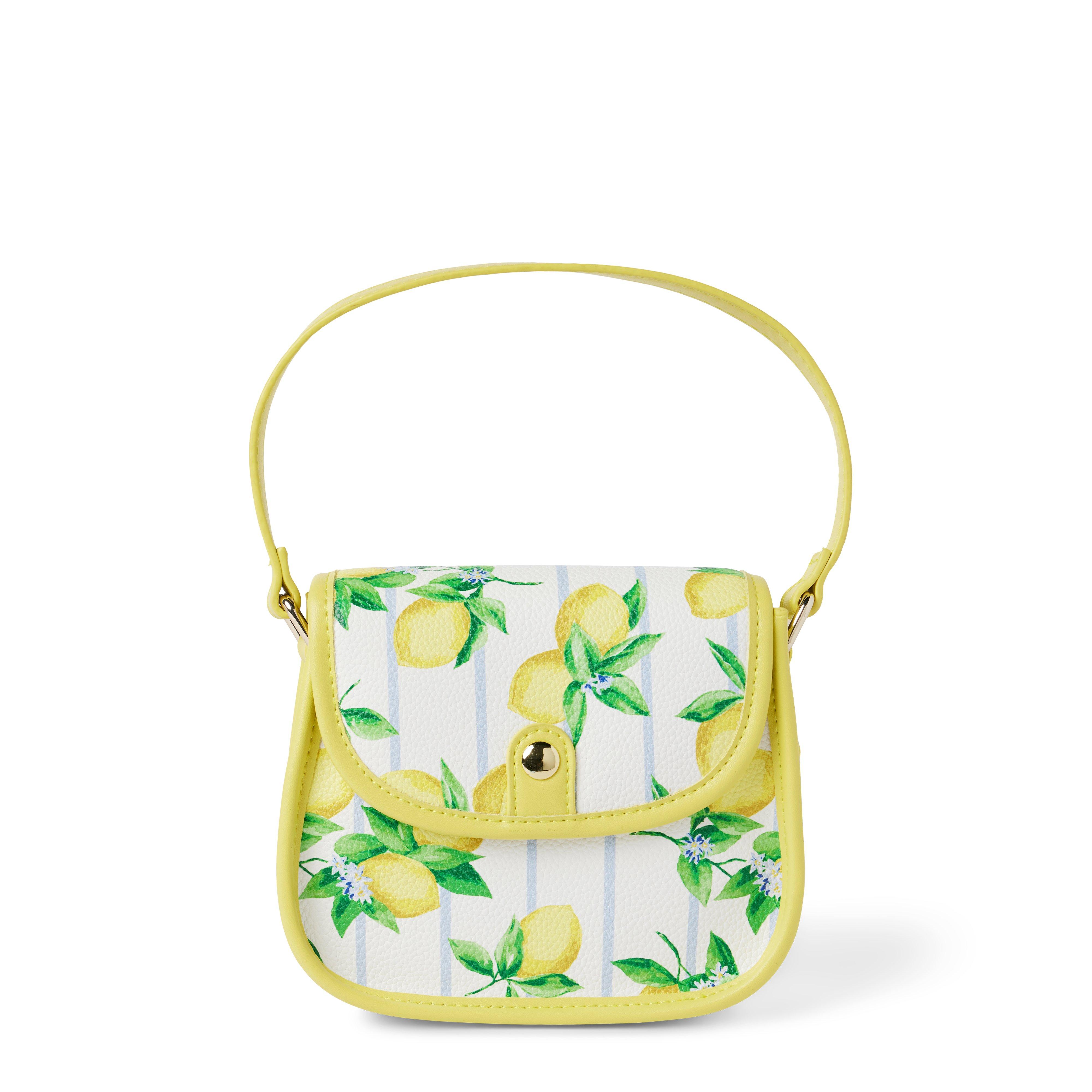 Lemon Stripe Purse