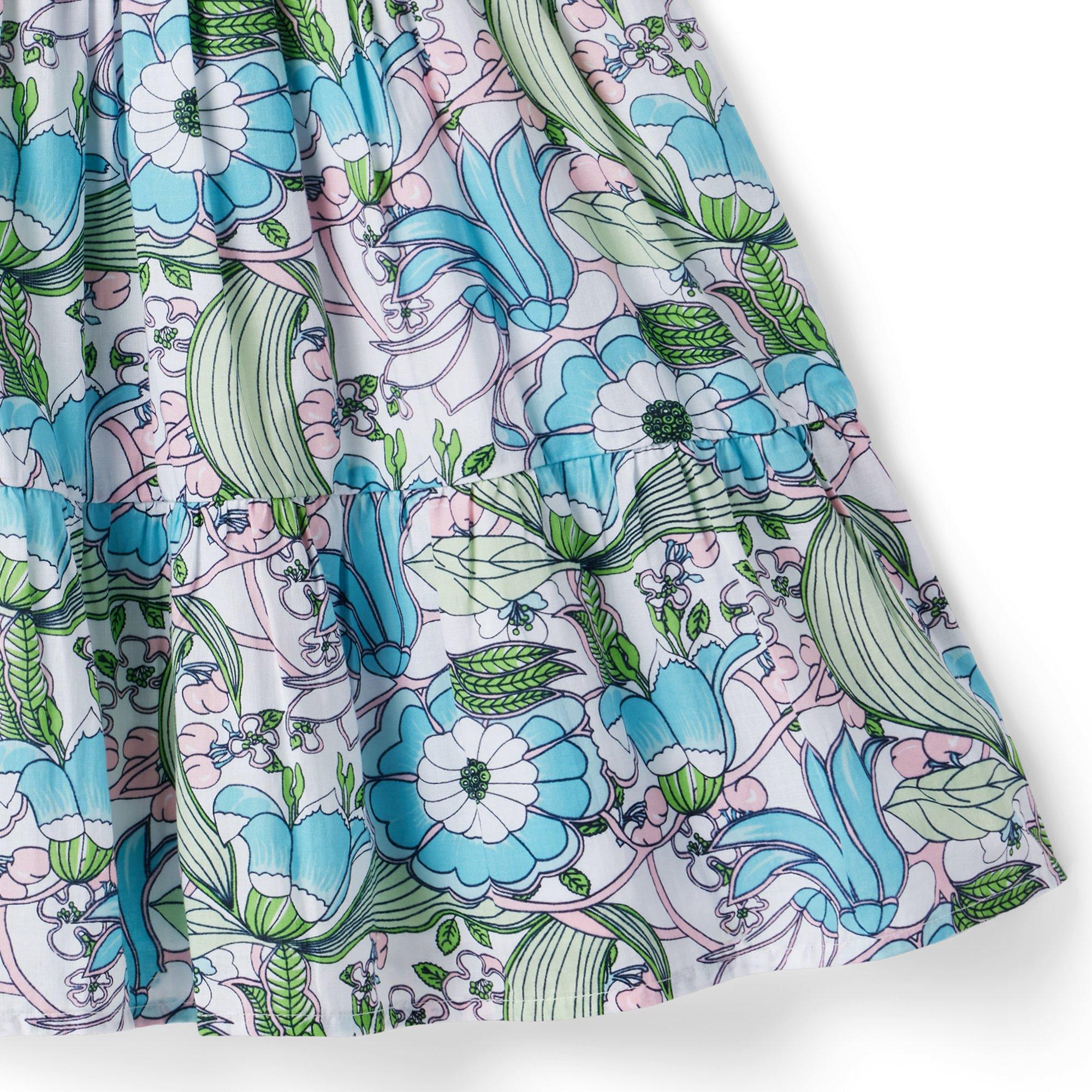 The Leilani Floral Smocked Sundress image number 3