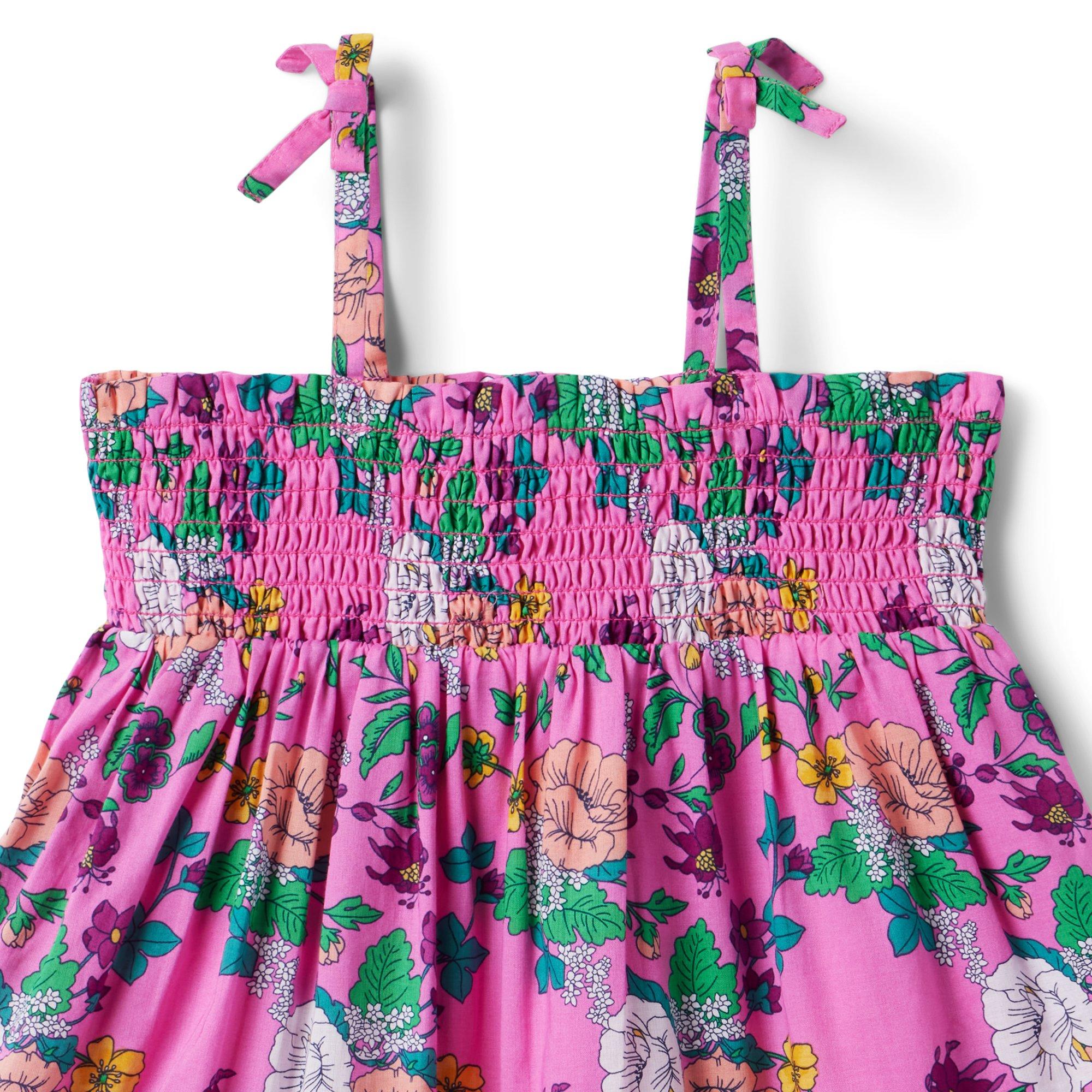 The Leilani Floral Smocked Sundress image number 2