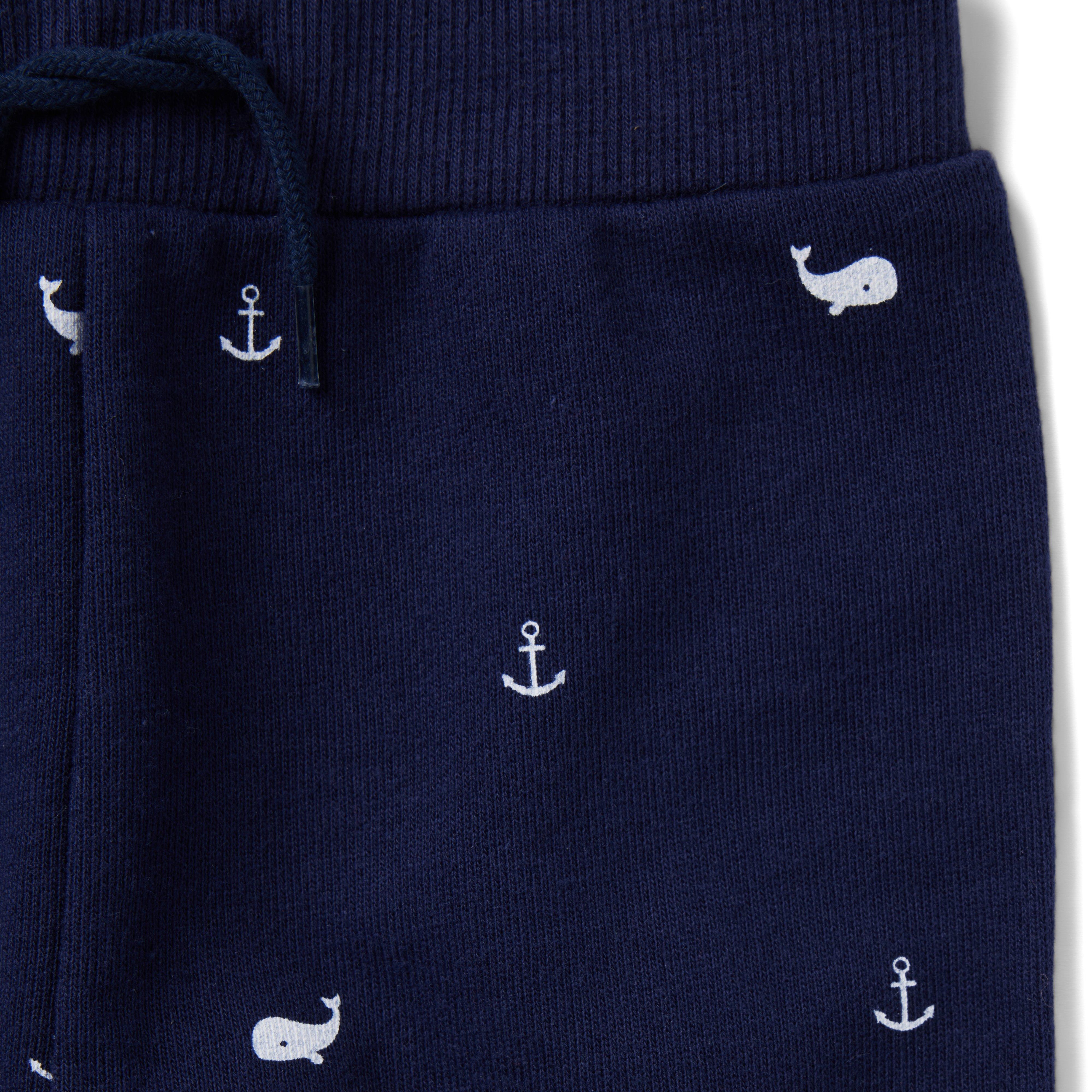 Baby Nautical French Terry Jogger image number 2