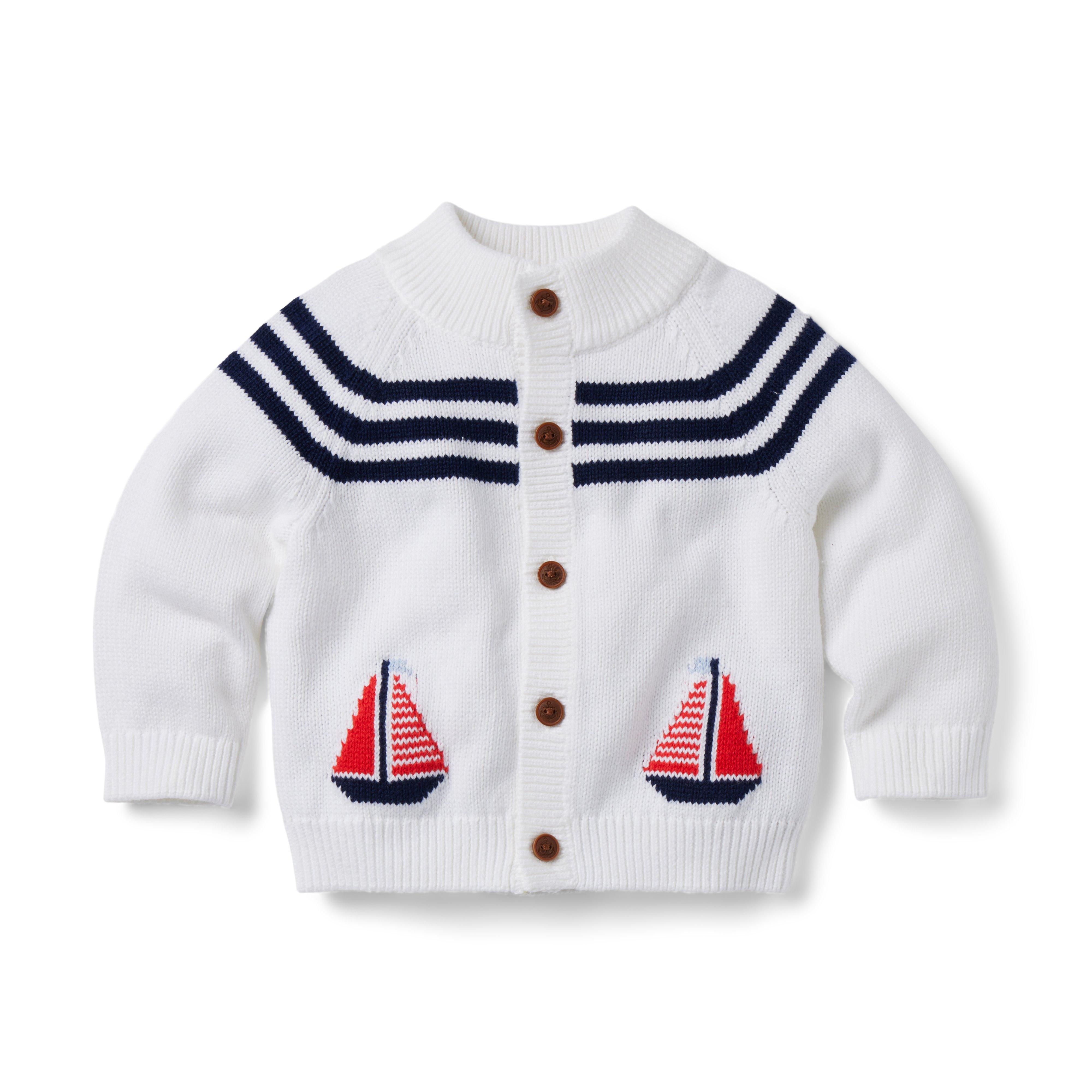Baby Sailboat Cardigan image number 0