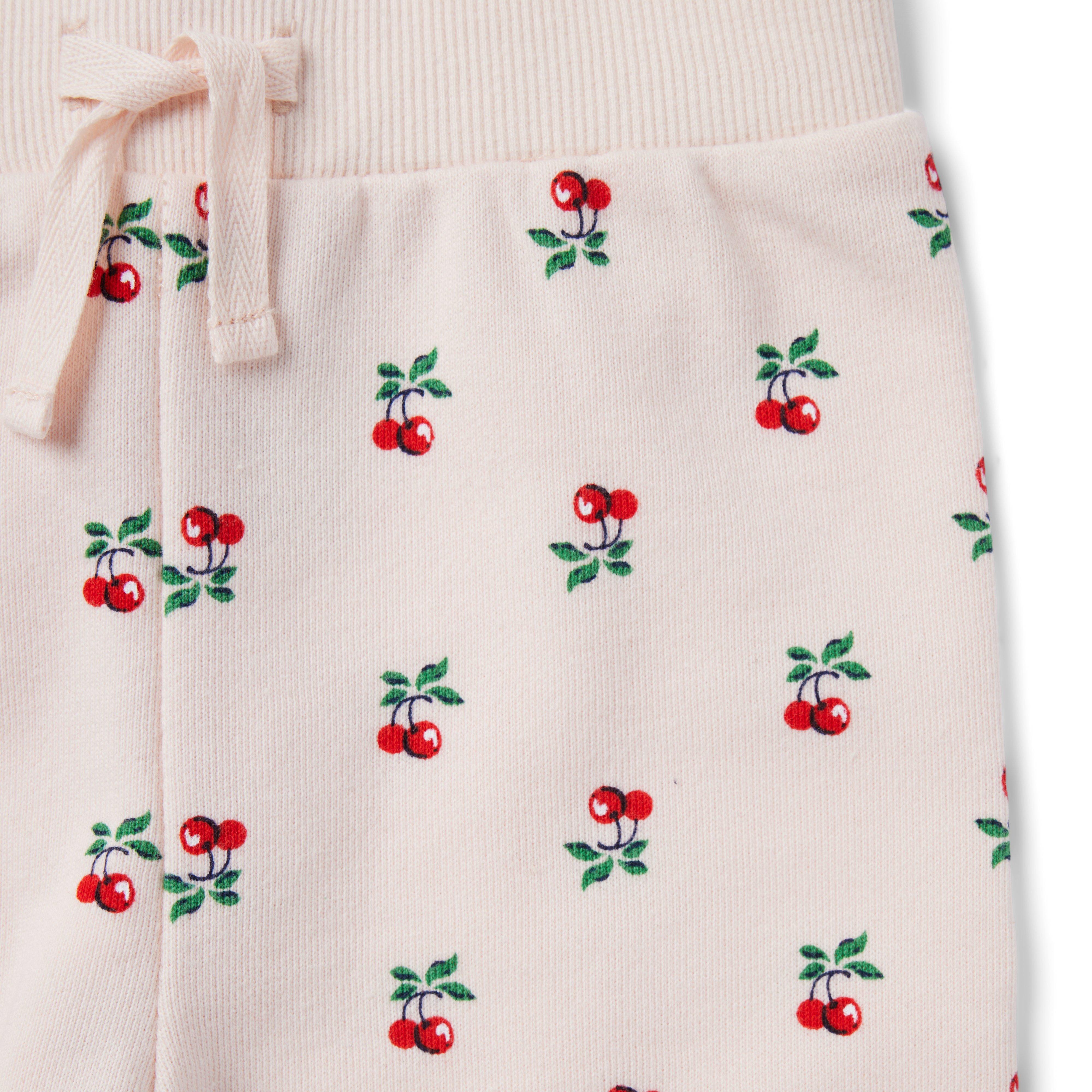 Baby Cherry French Terry Jogger image number 2