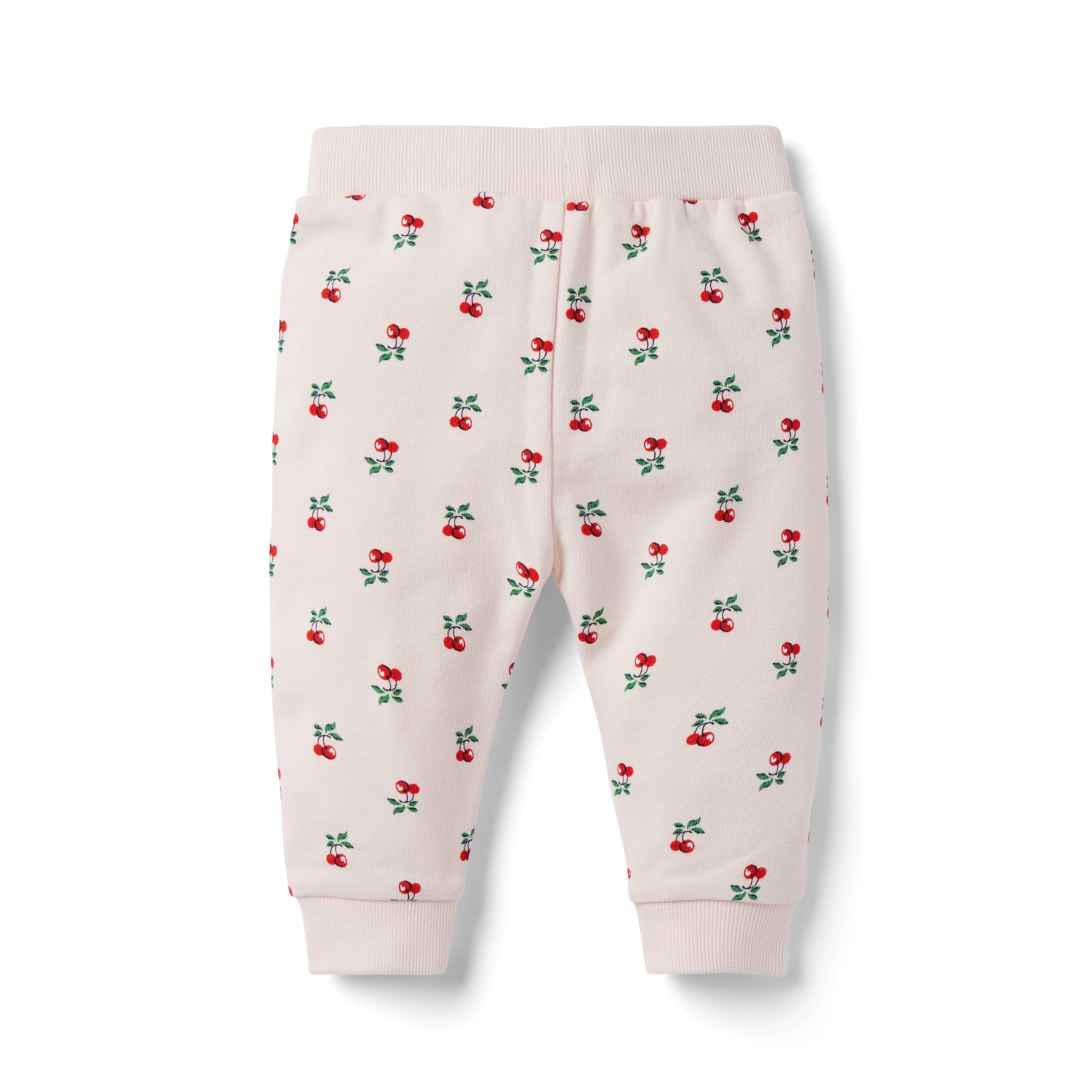 Baby Cherry French Terry Jogger image number 1