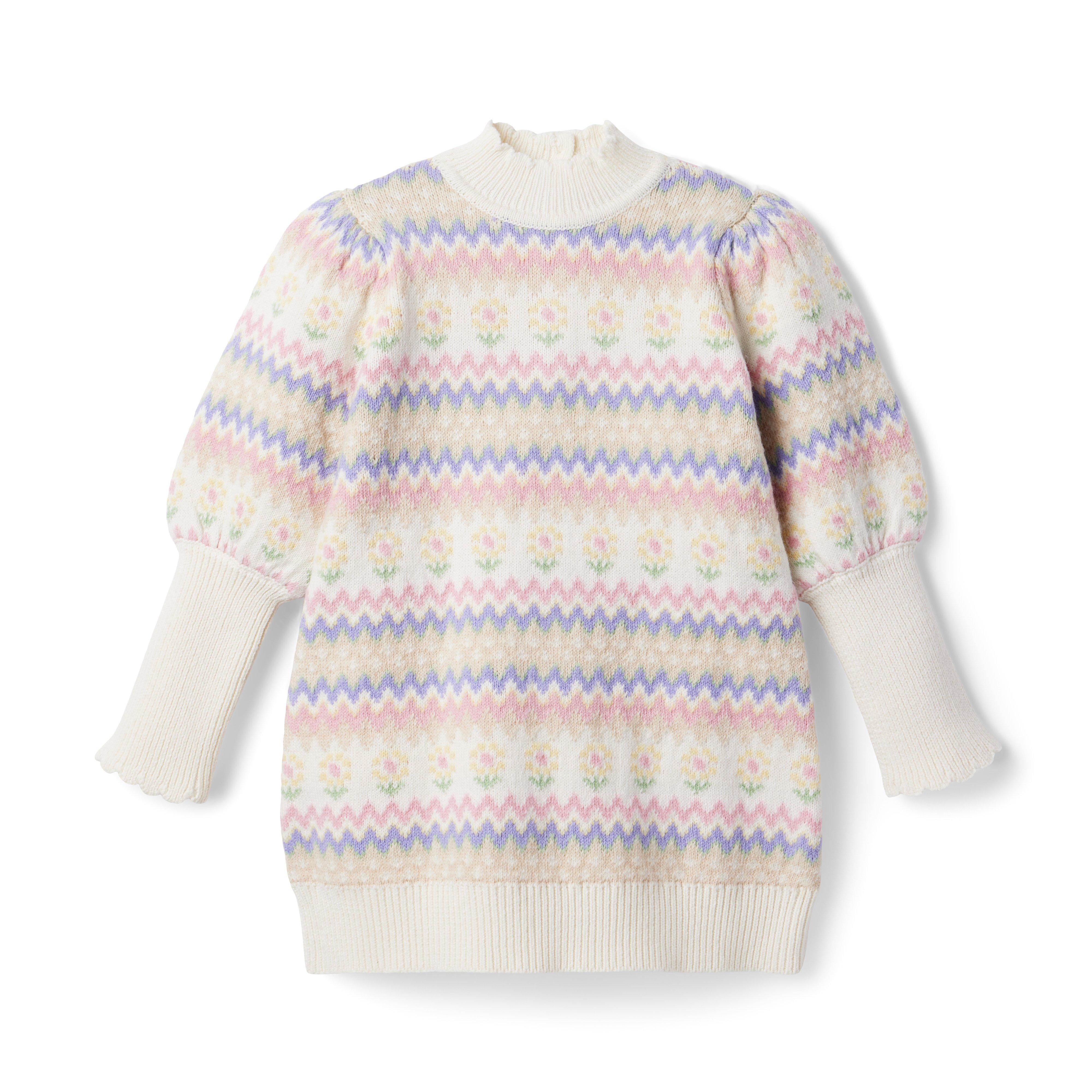 Fair Isle Sweater Dress image number 0