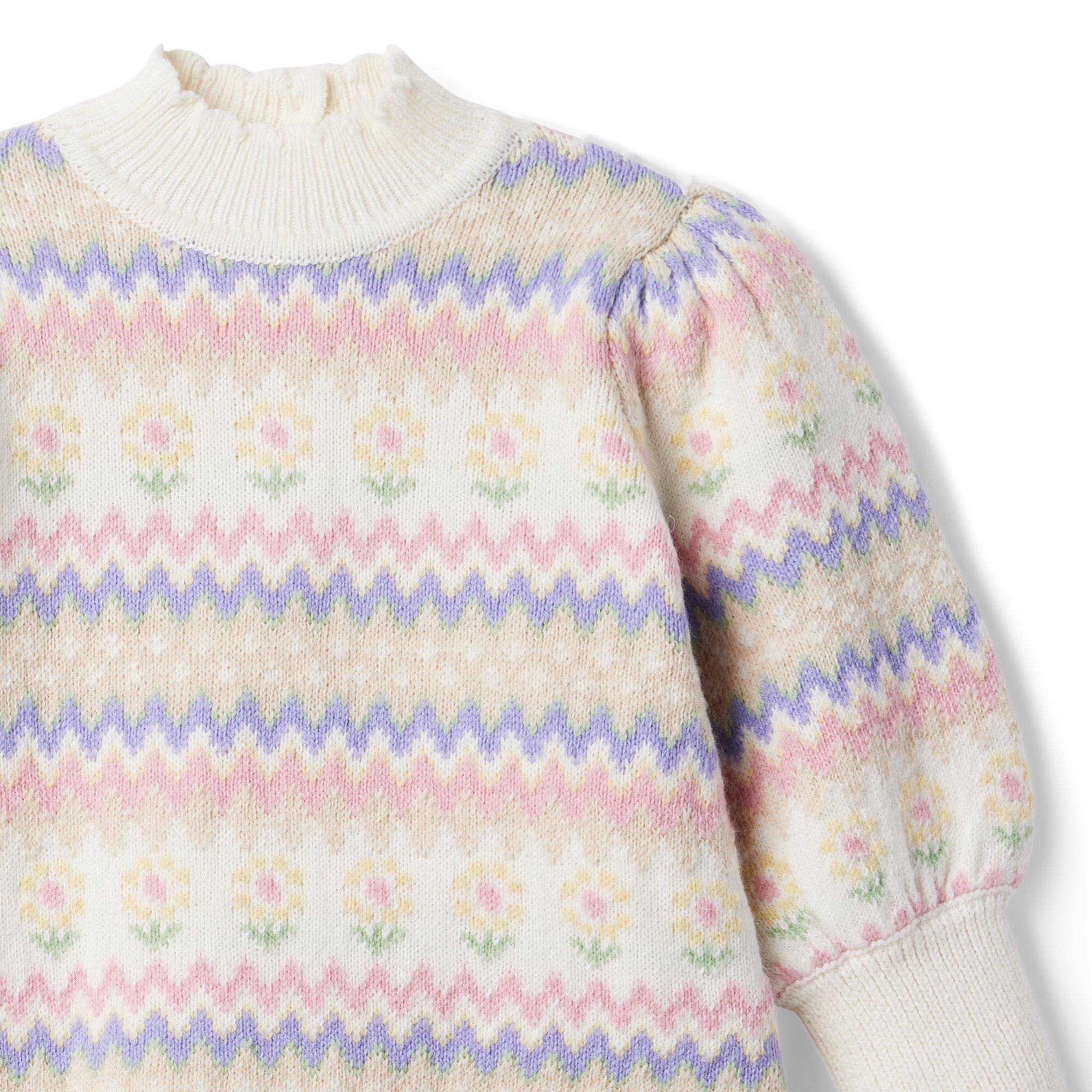 Fair Isle Sweater Dress image number 3
