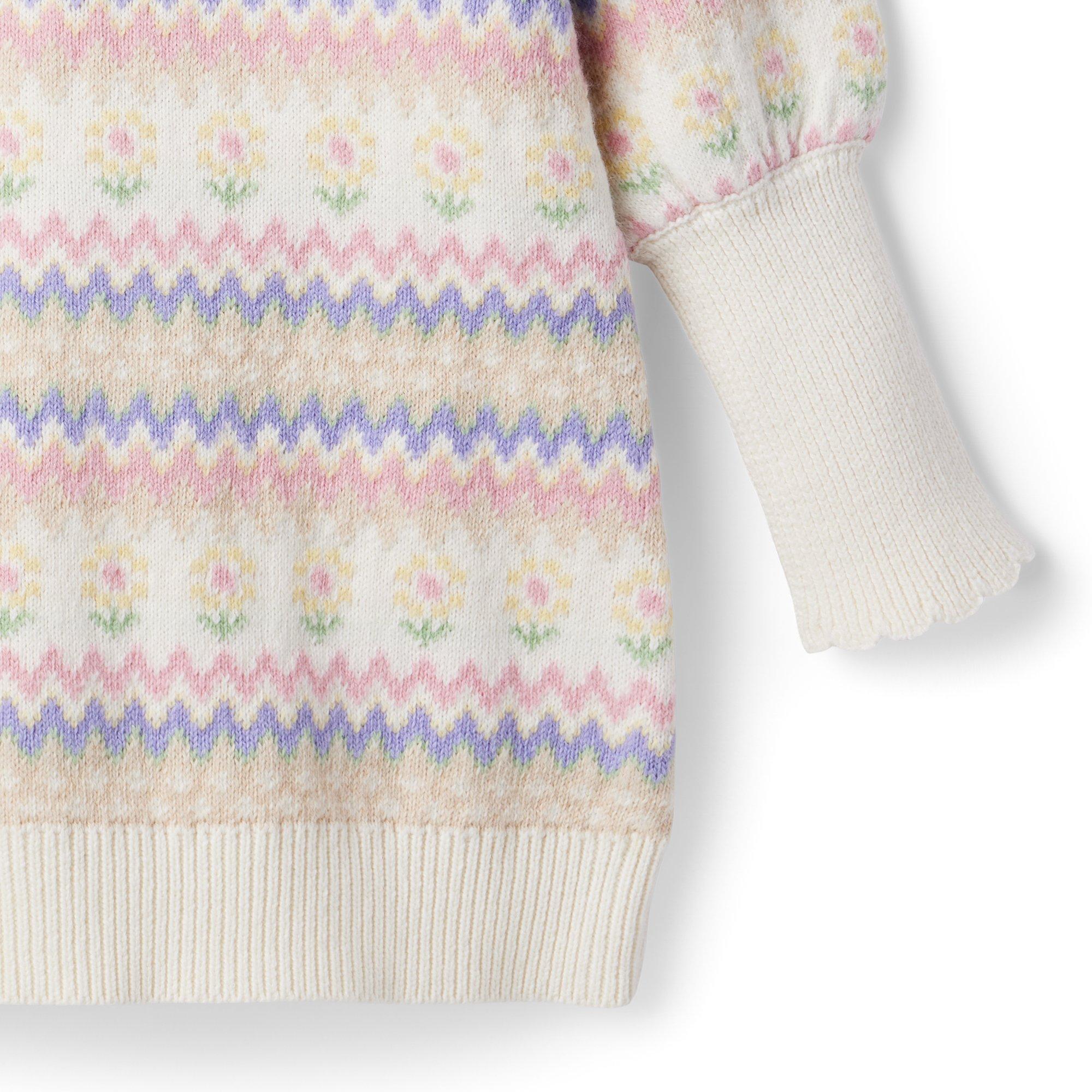 Fair Isle Sweater Dress image number 4
