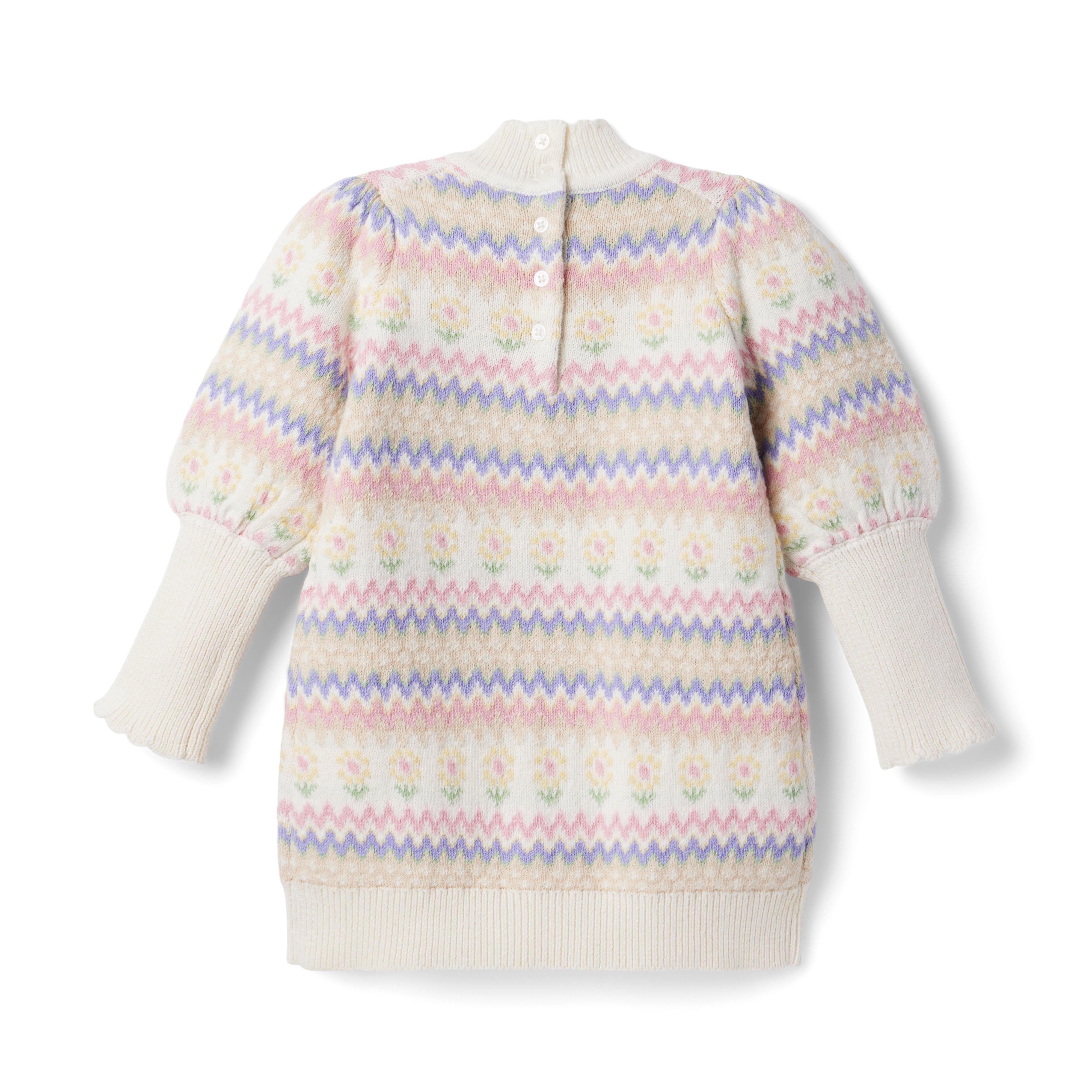 Fair Isle Sweater Dress image number 1