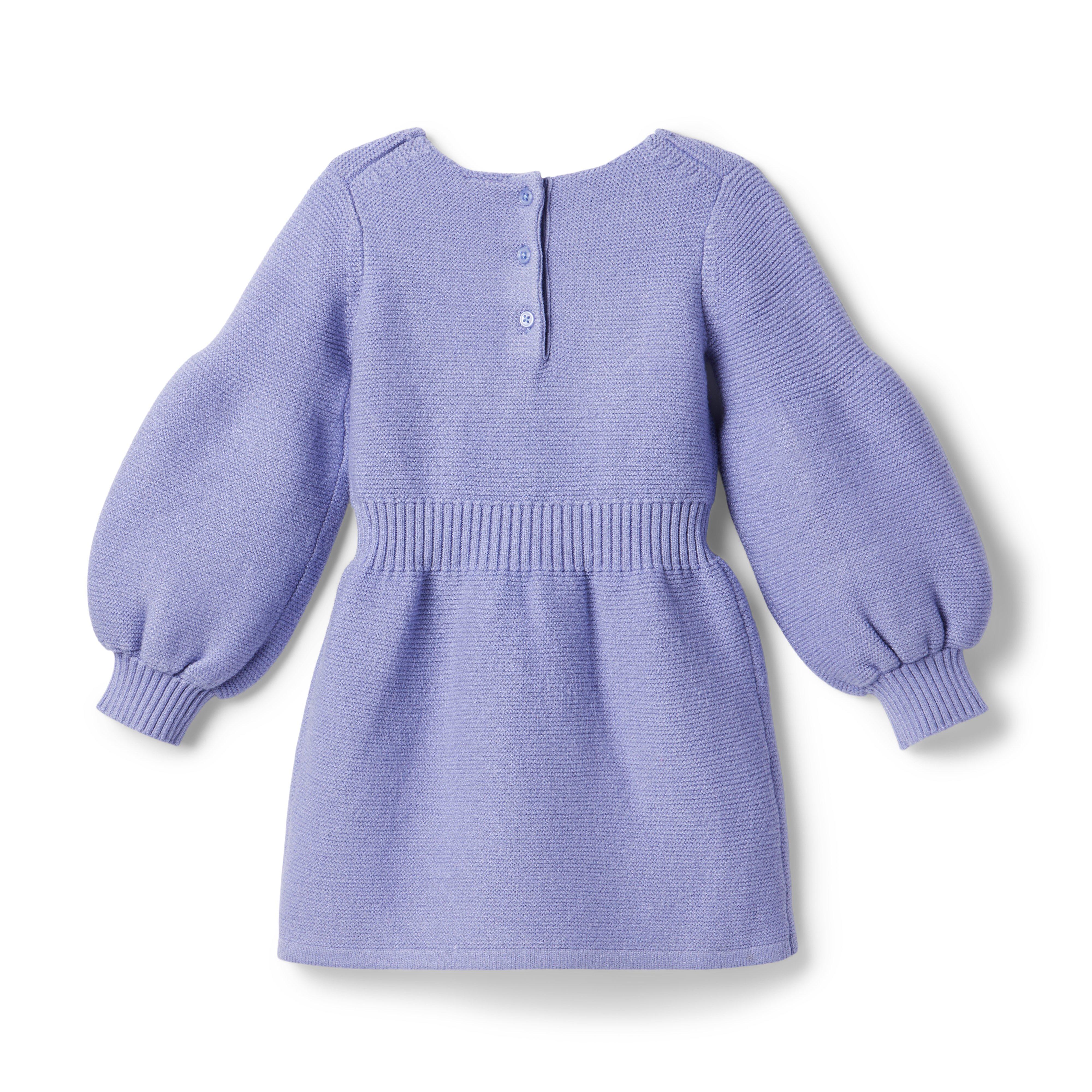 Puff Sleeve Sweater Dress image number 1