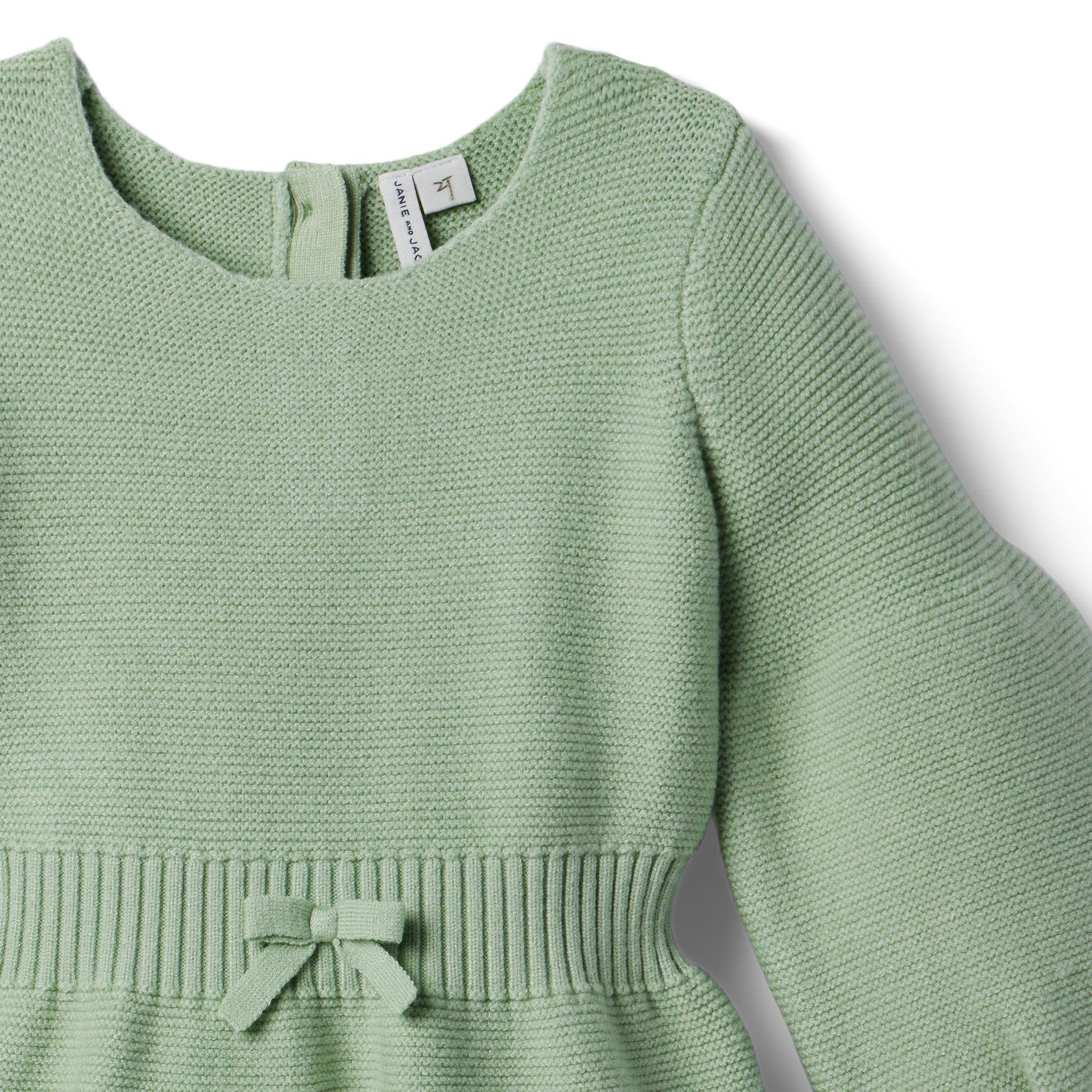 Puff Sleeve Sweater Dress image number 2
