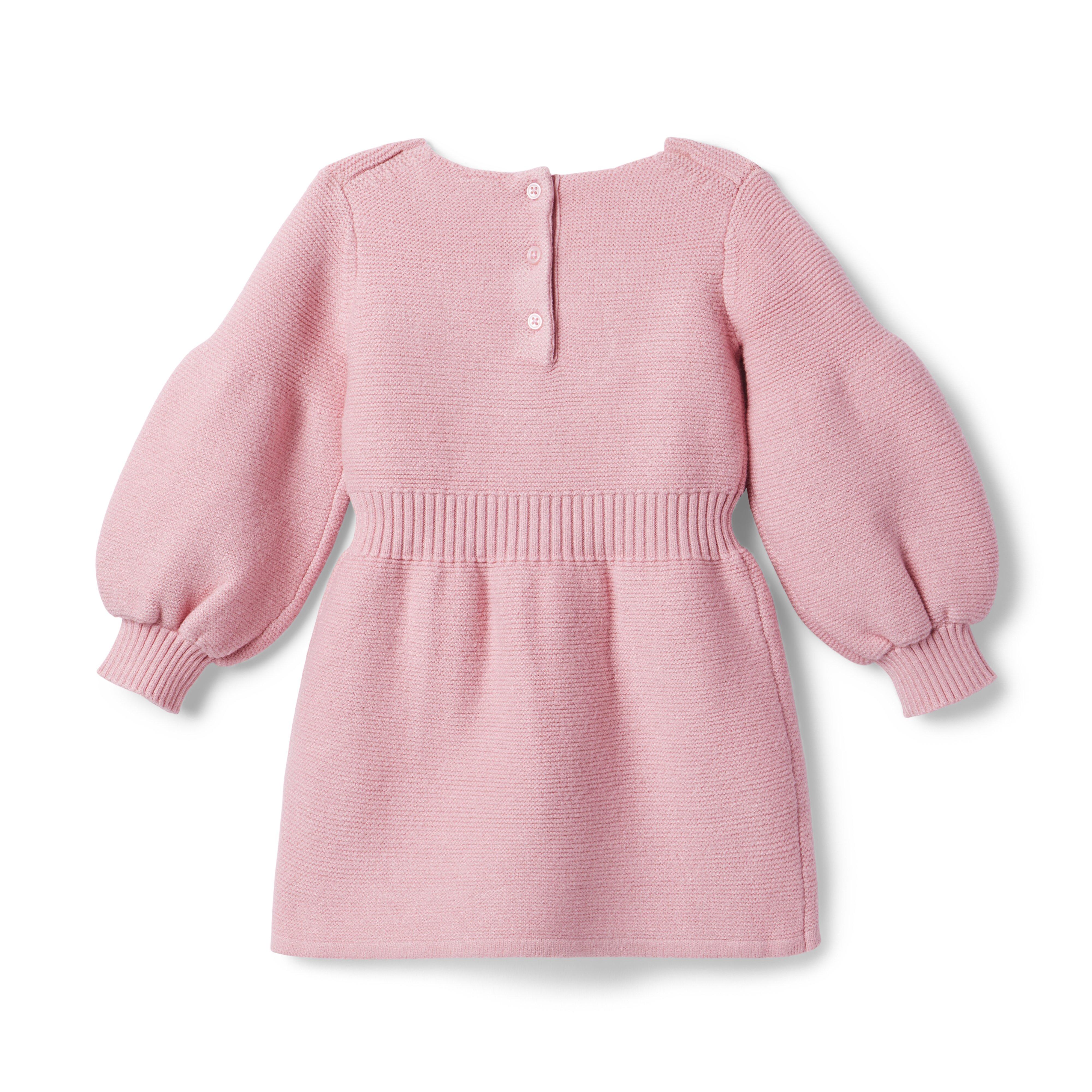 Puff Sleeve Sweater Dress image number 2