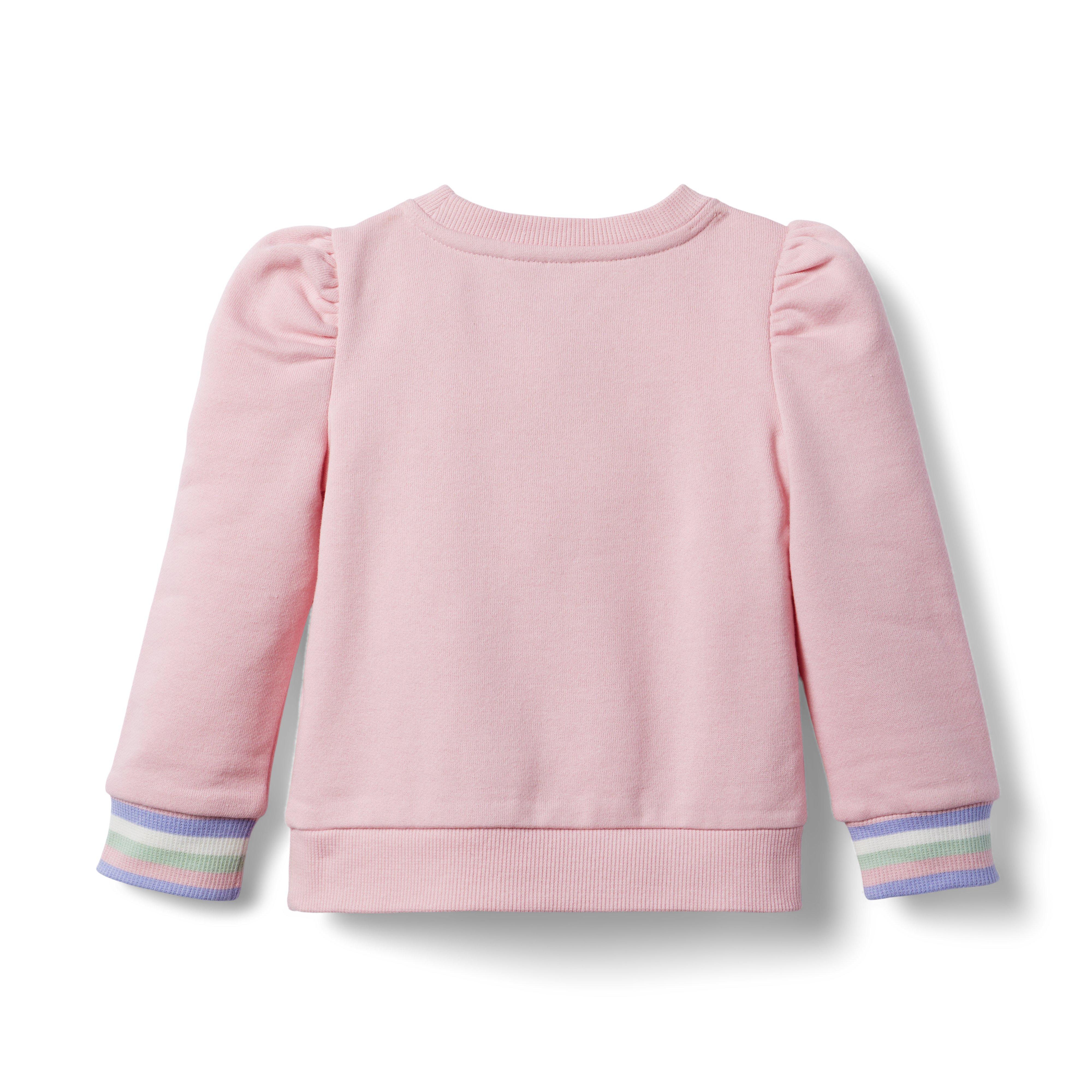 Je T'aime Puff Sleeve Sweatshirt image number 1