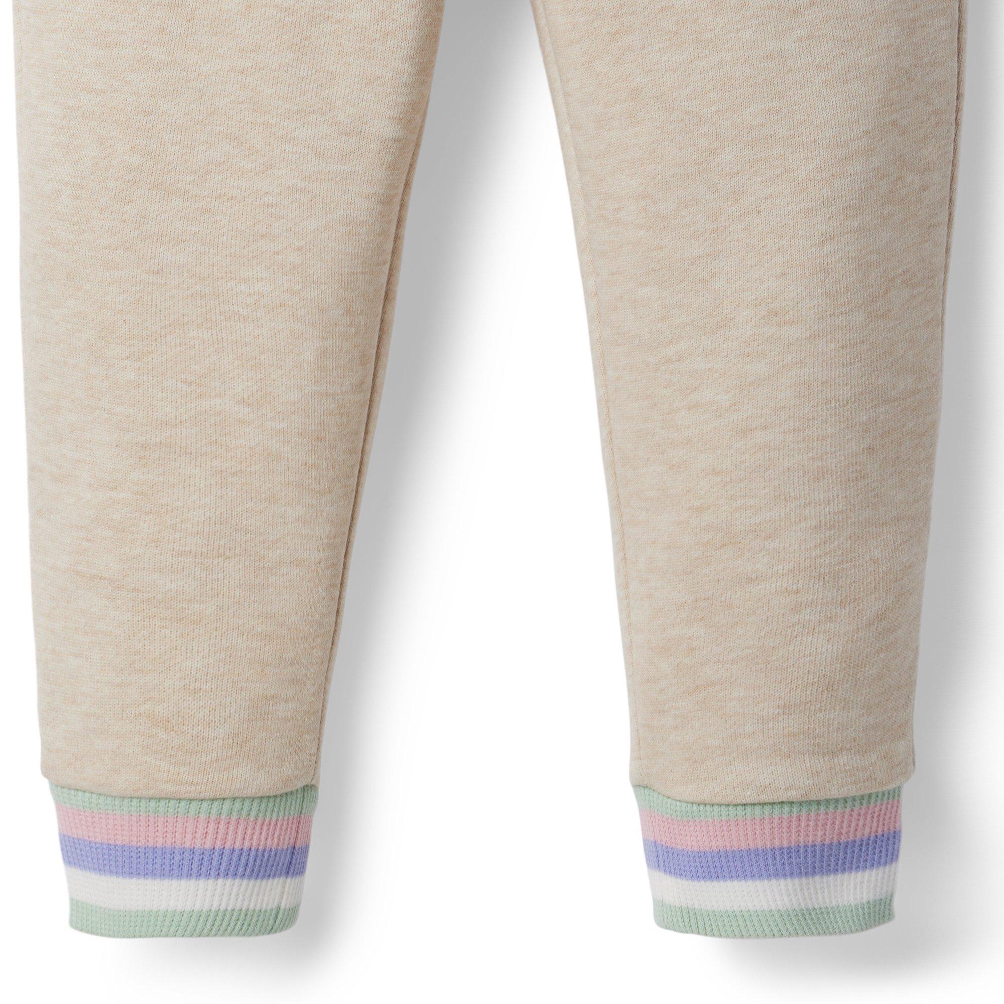 Stripe Cuff Fleece Jogger image number 1