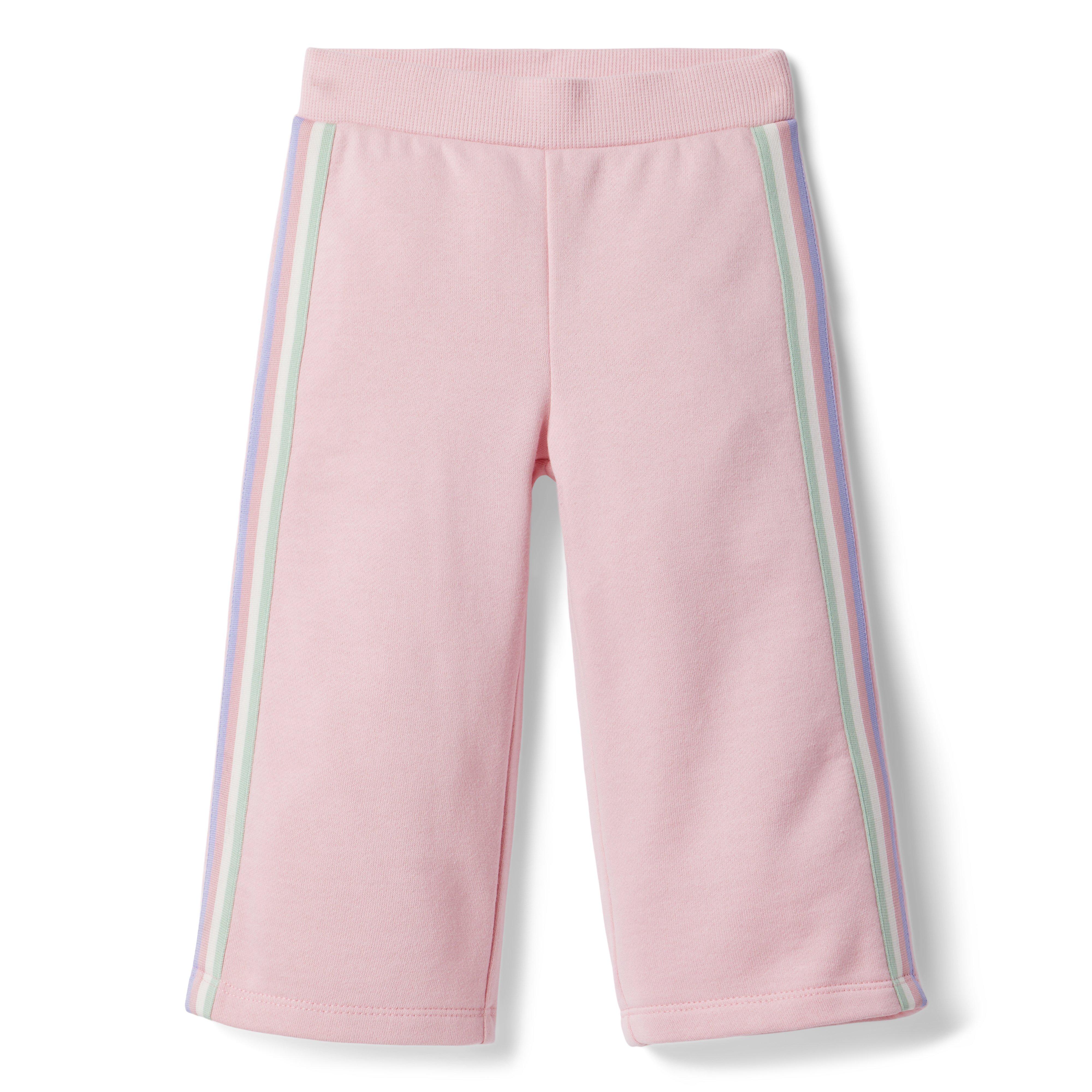 Side Stripe Wide Leg Fleece Pant image number 0