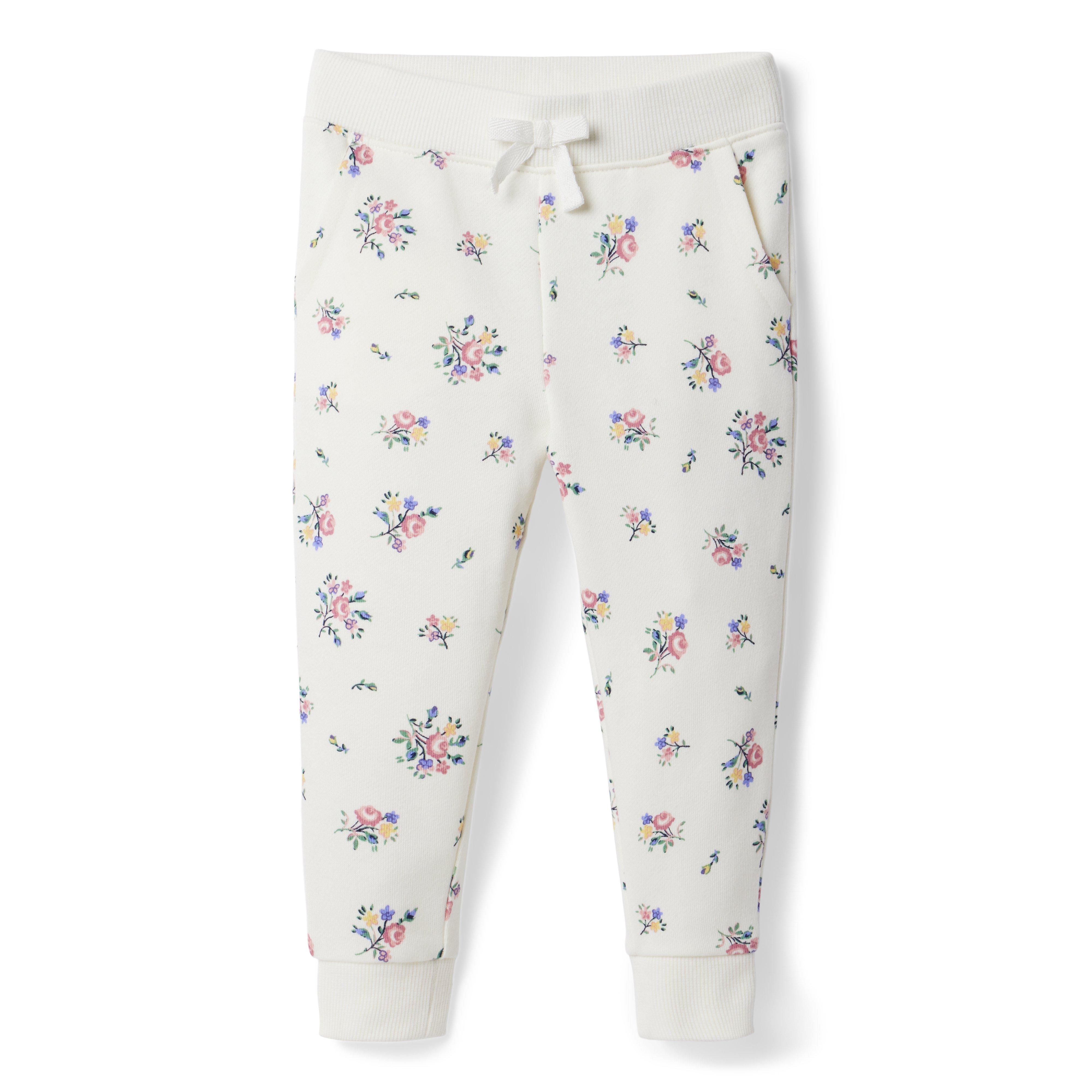 Floral Fleece Jogger