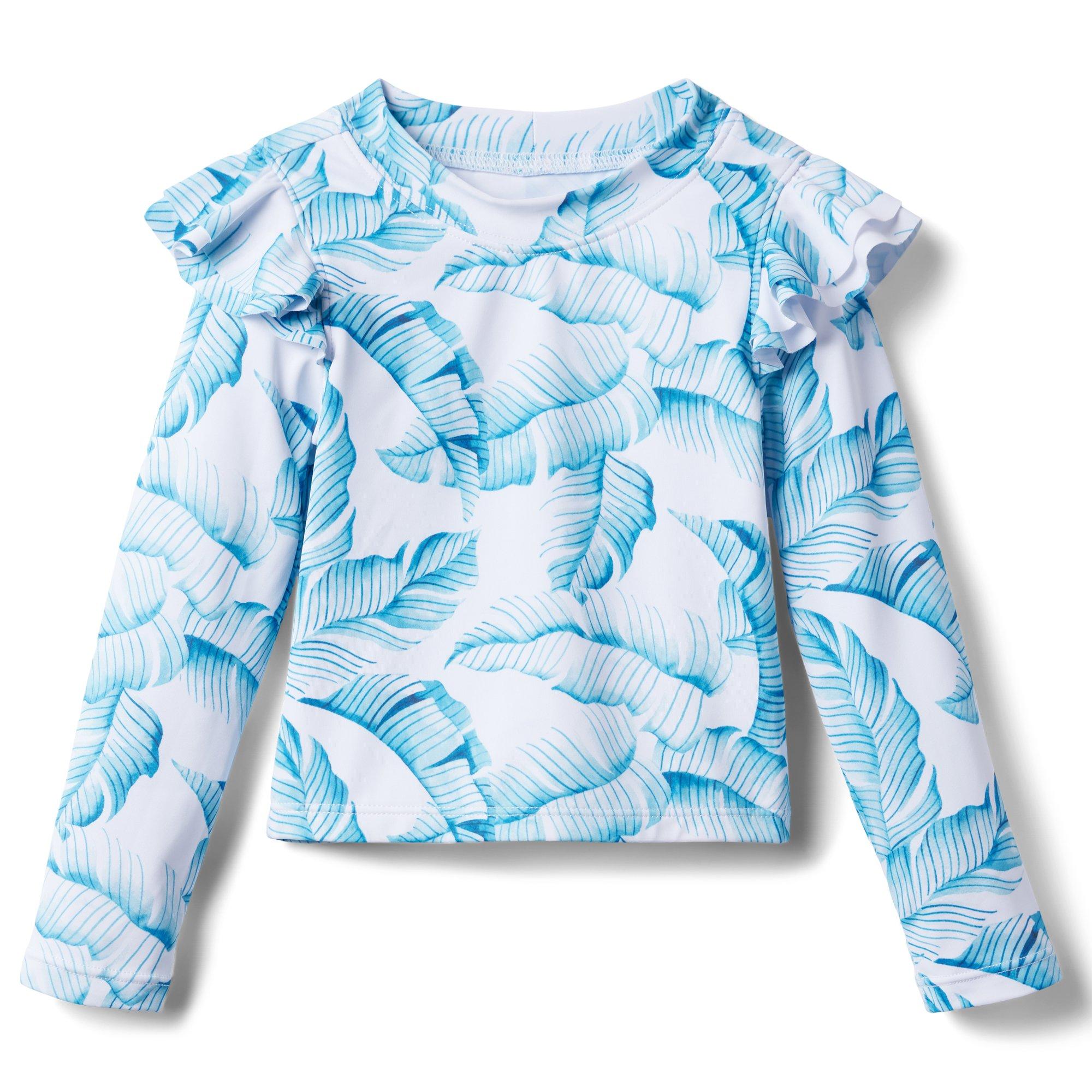 Recycled Palm Leaf Rash Guard Set image number 2