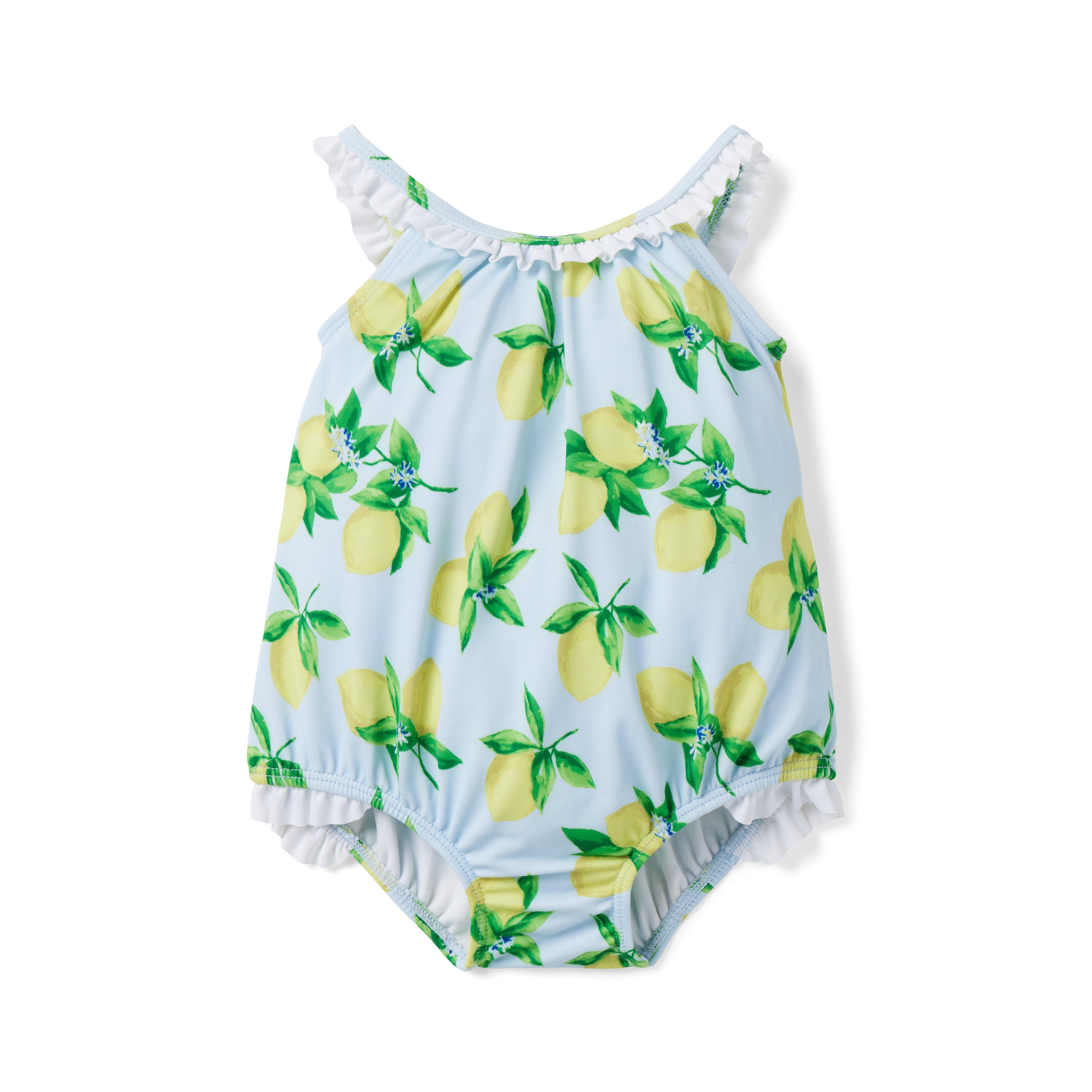 Baby 2025 lemon swimsuit