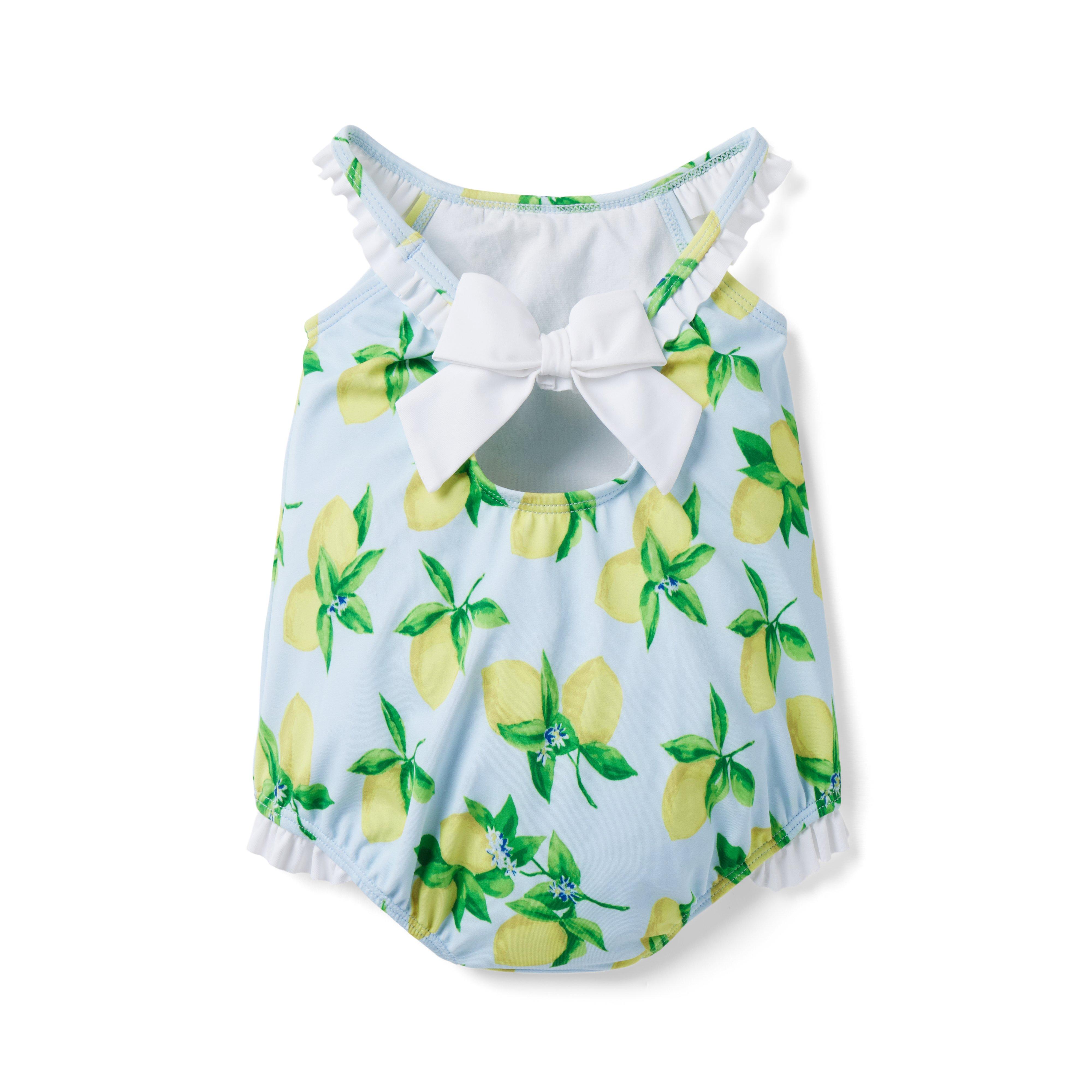 Baby Lemon Recycled Swimsuit image number 1
