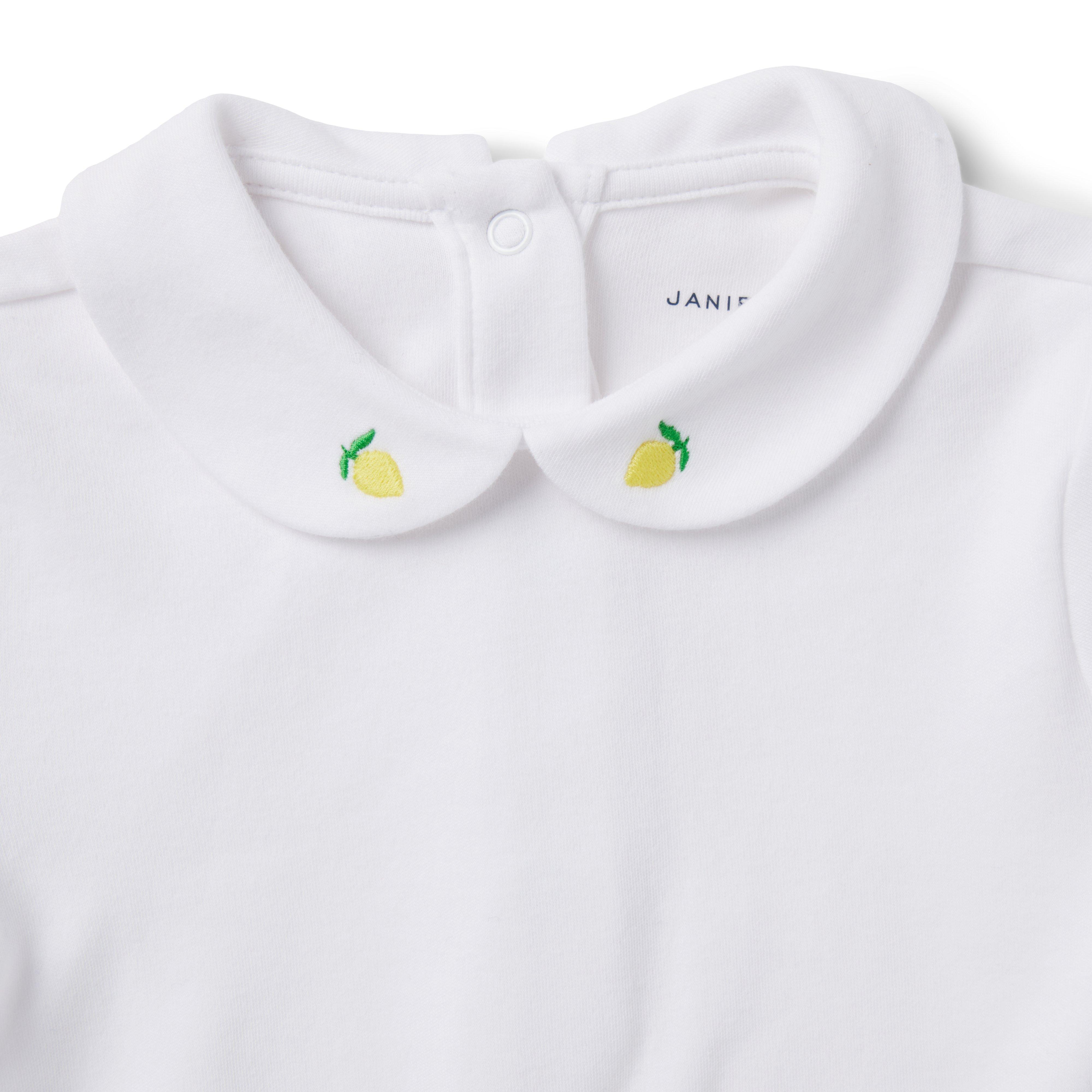 Baby Lemon Collar Bodysuit image number 1