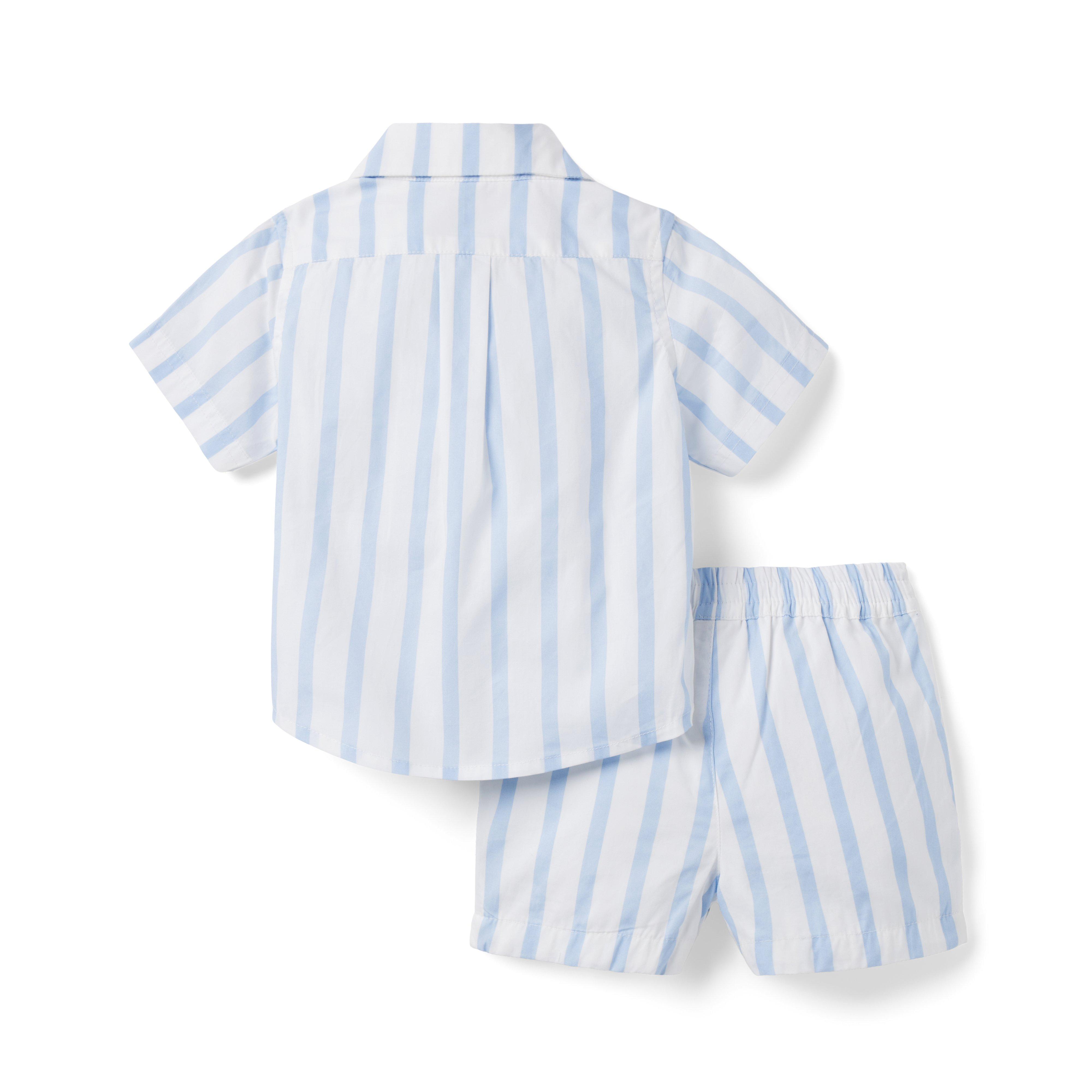 Baby Striped Cabana Matching Set image number 1
