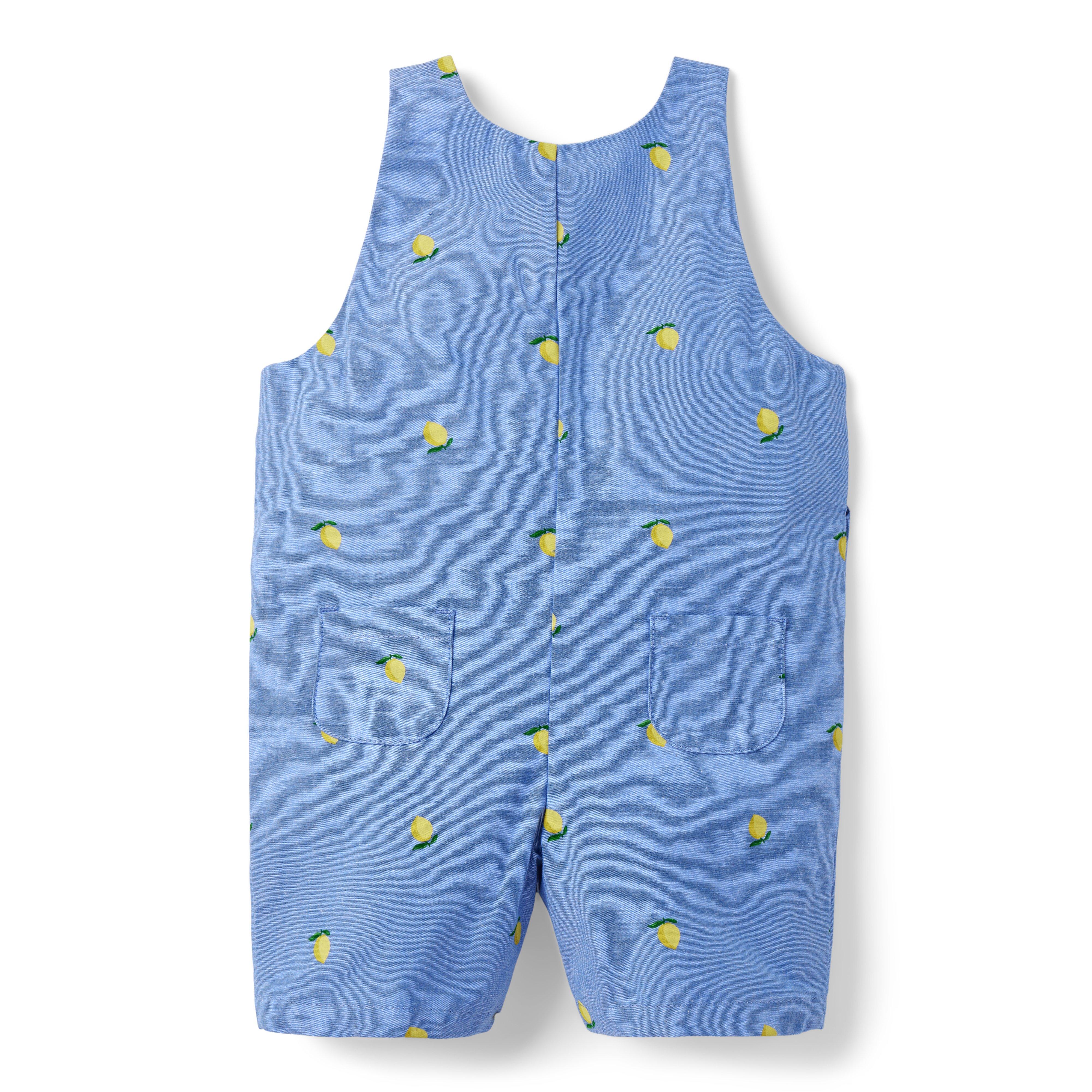 Baby Lemon Oxford Overall image number 1
