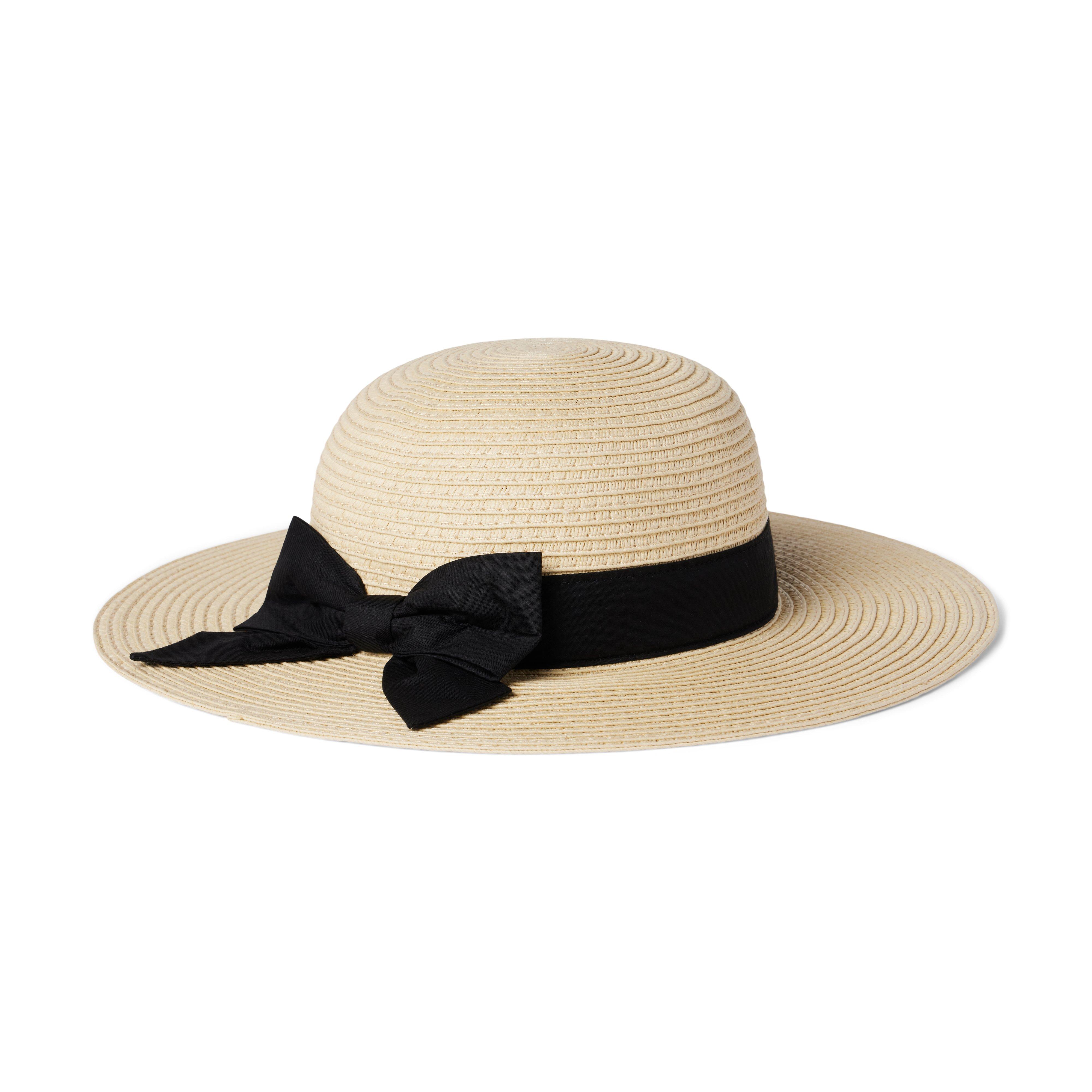 Bow Straw Sun Hat image number 1