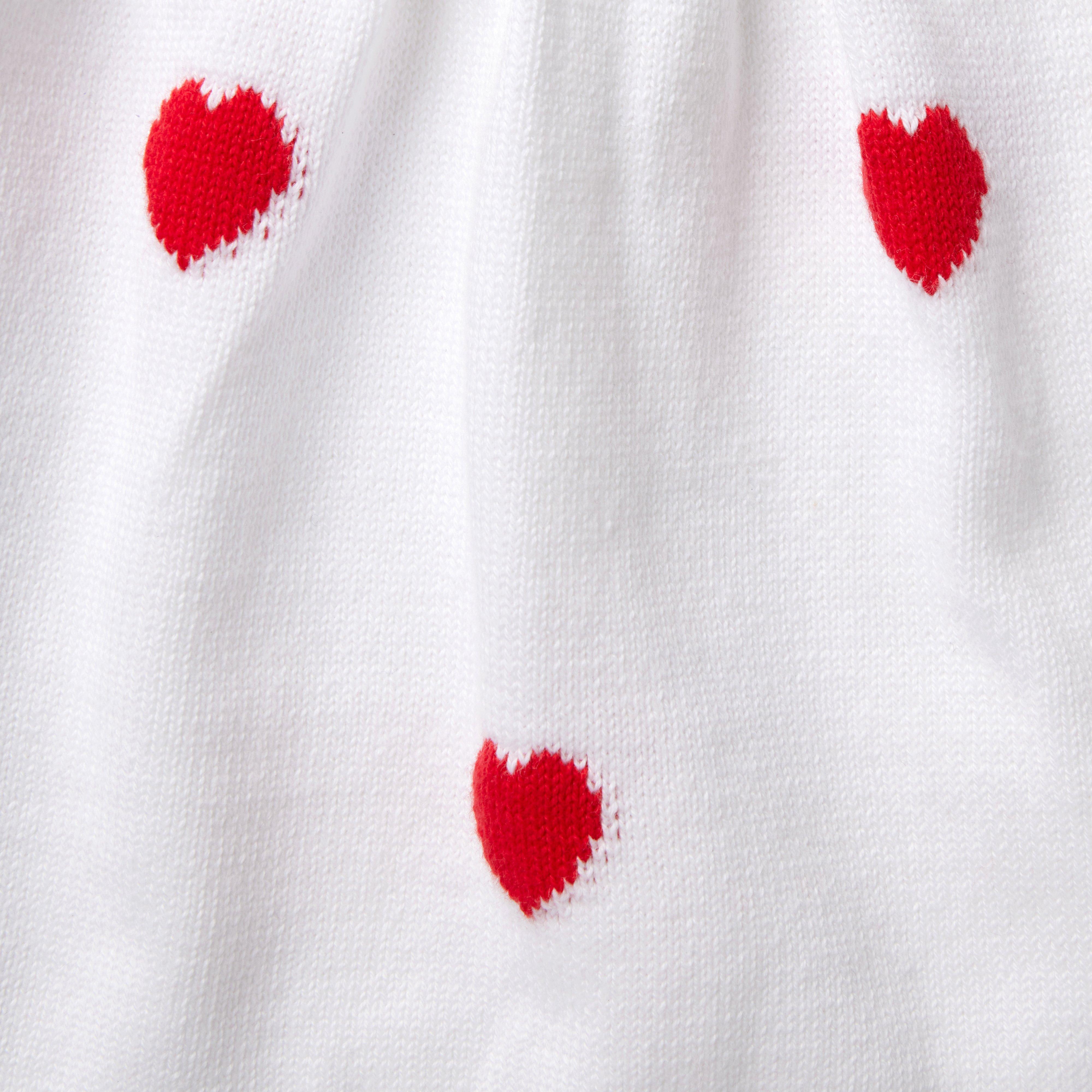 Baby Heart Sweater Matching Set image number 2