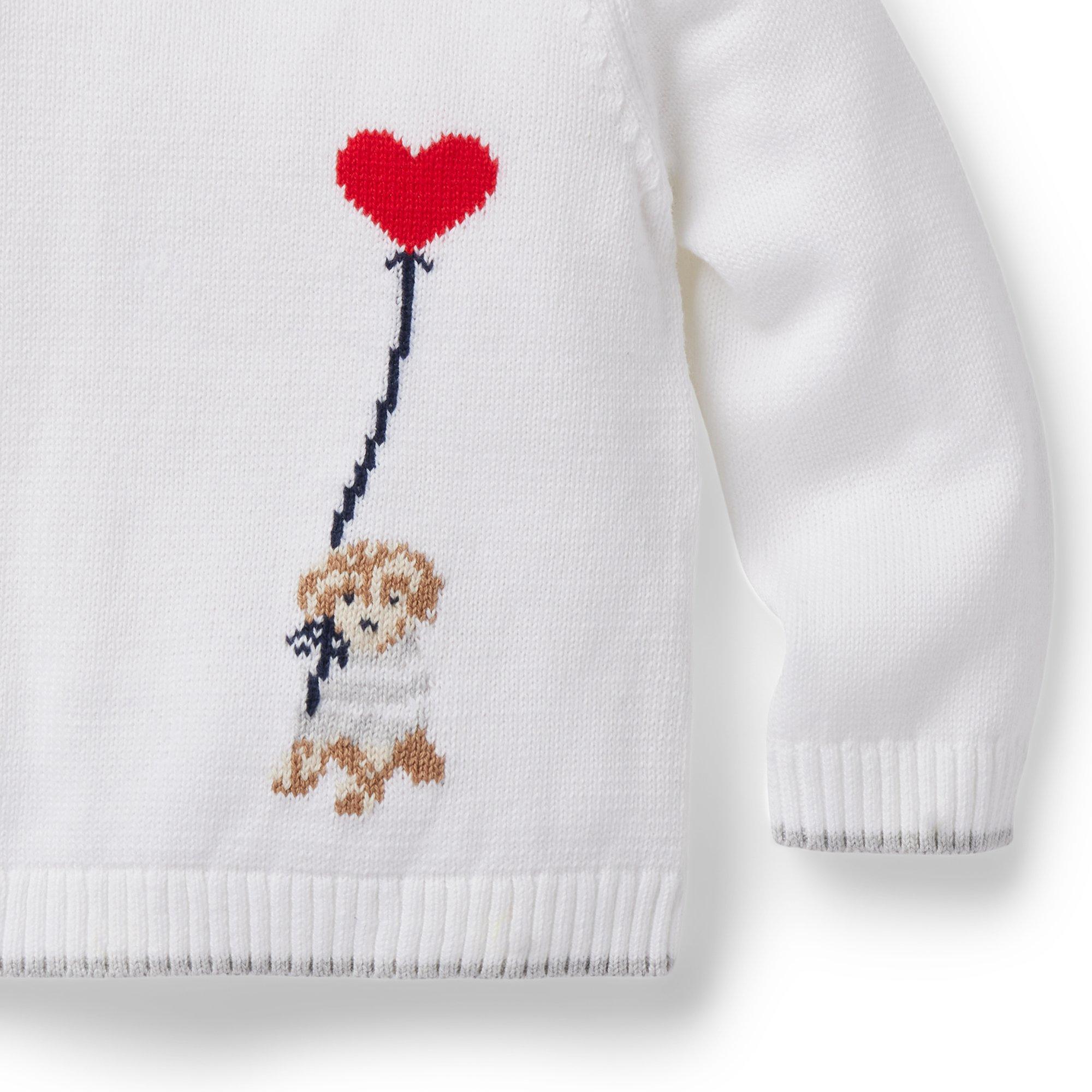 Baby Puppy Love Sweater image number 2