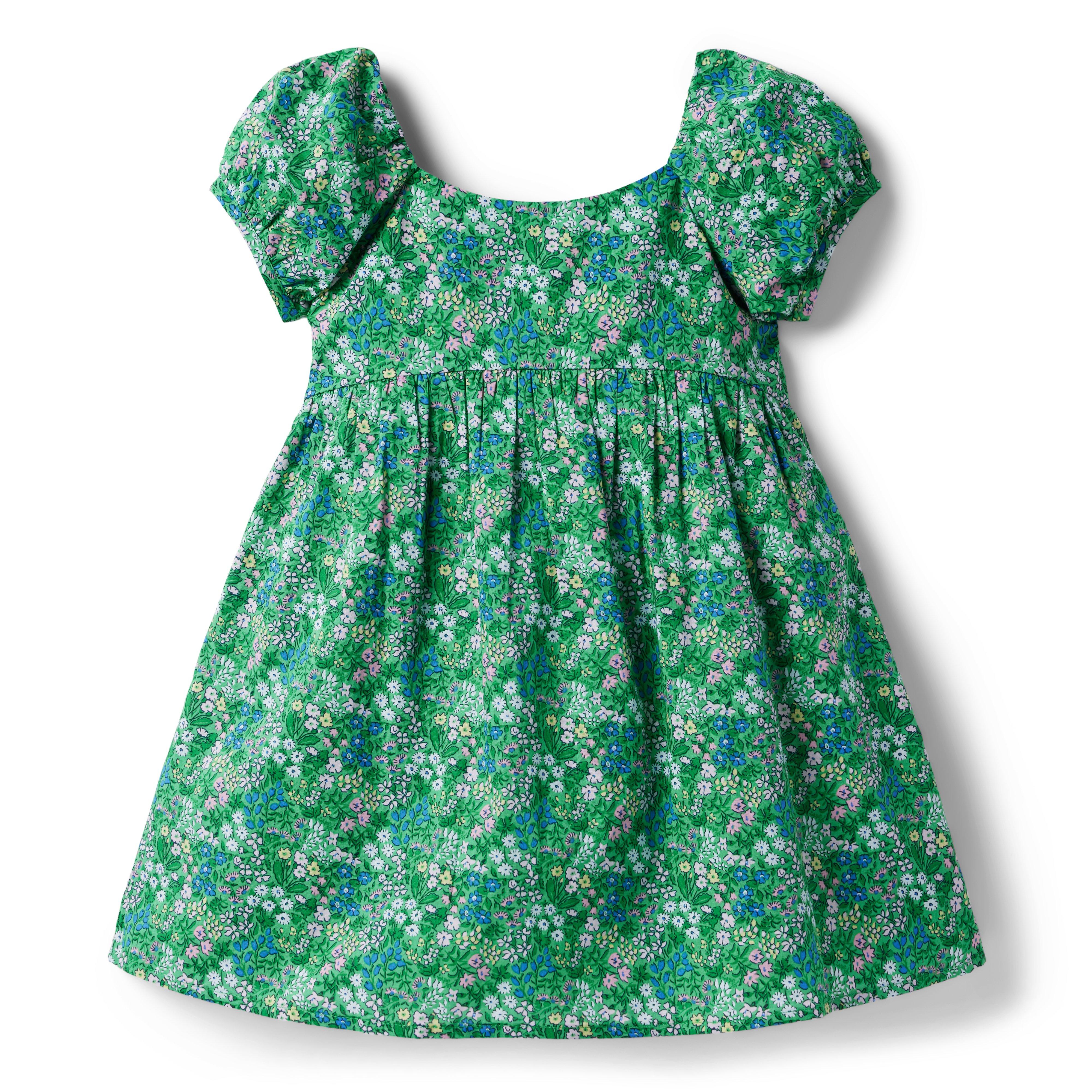 Floral Puff Sleeve Dress image number 0