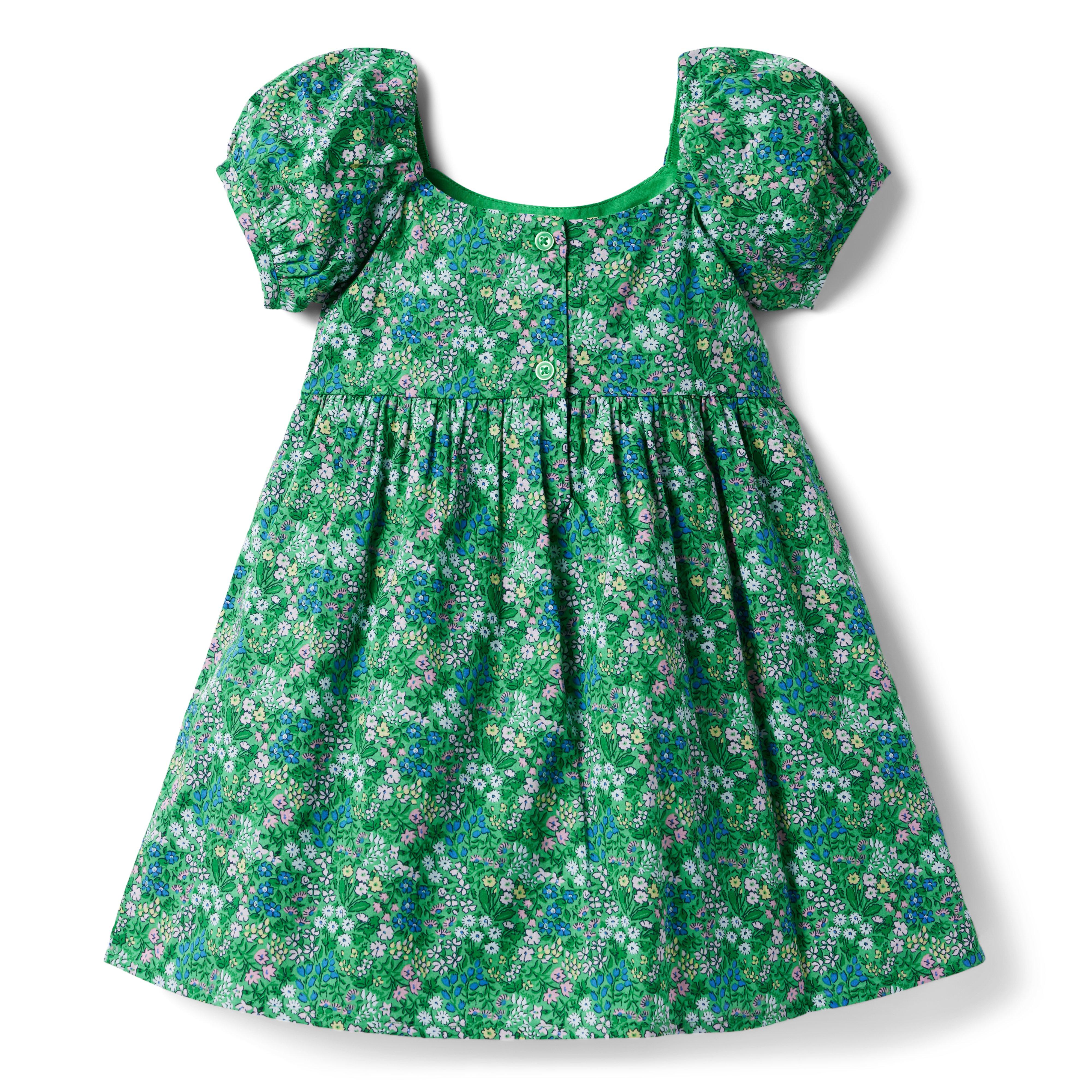 Floral Puff Sleeve Dress image number 1