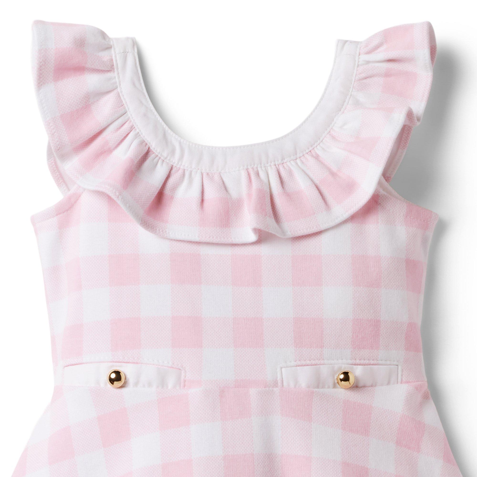 Southern Social Gingham Babydoll Dress (Pink) · NanaMacs