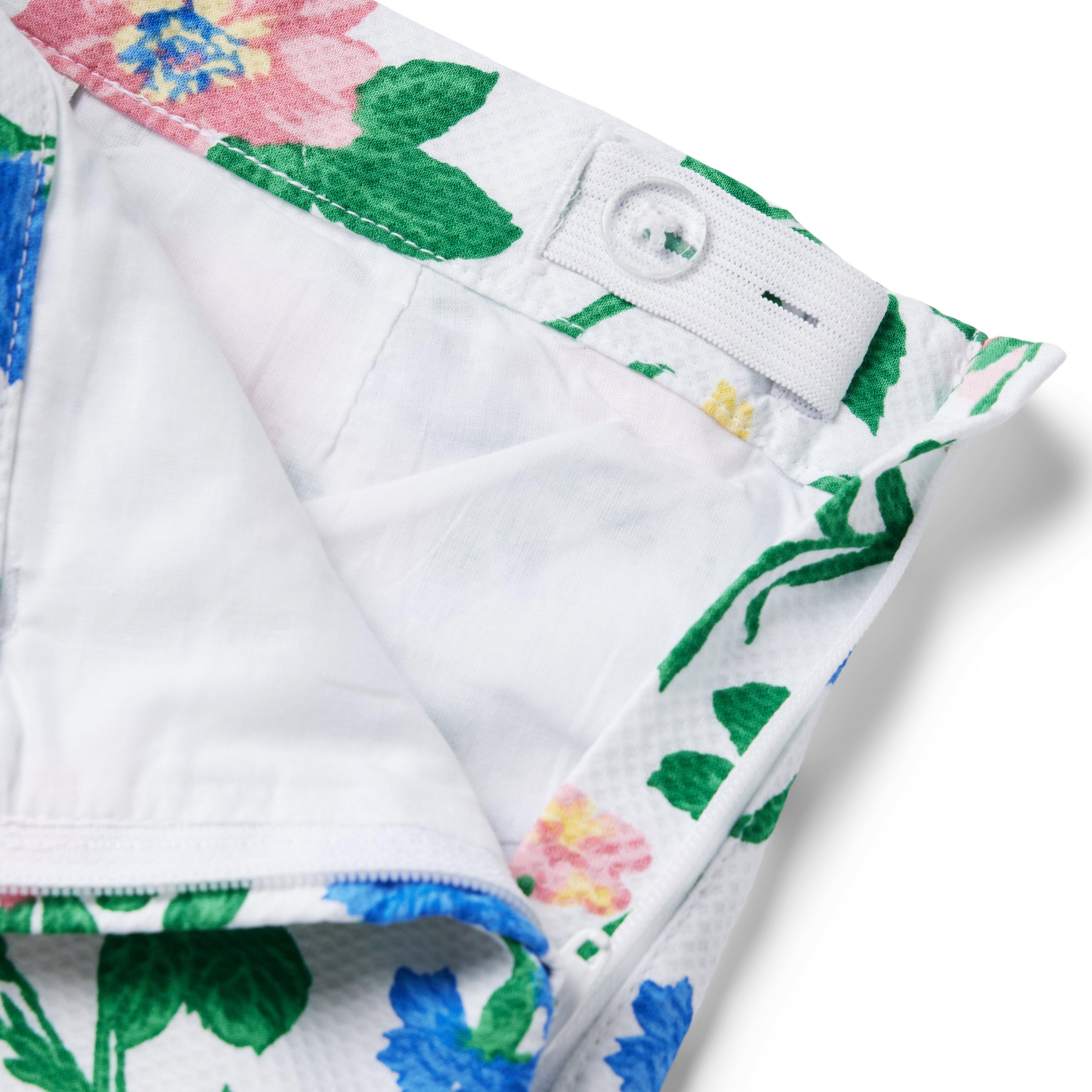 Floral Pique Short image number 2
