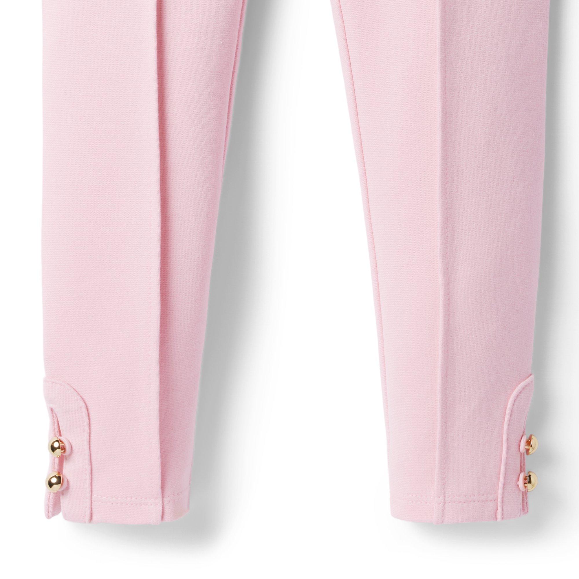 Button-Cuff Ponte Pant image number 1