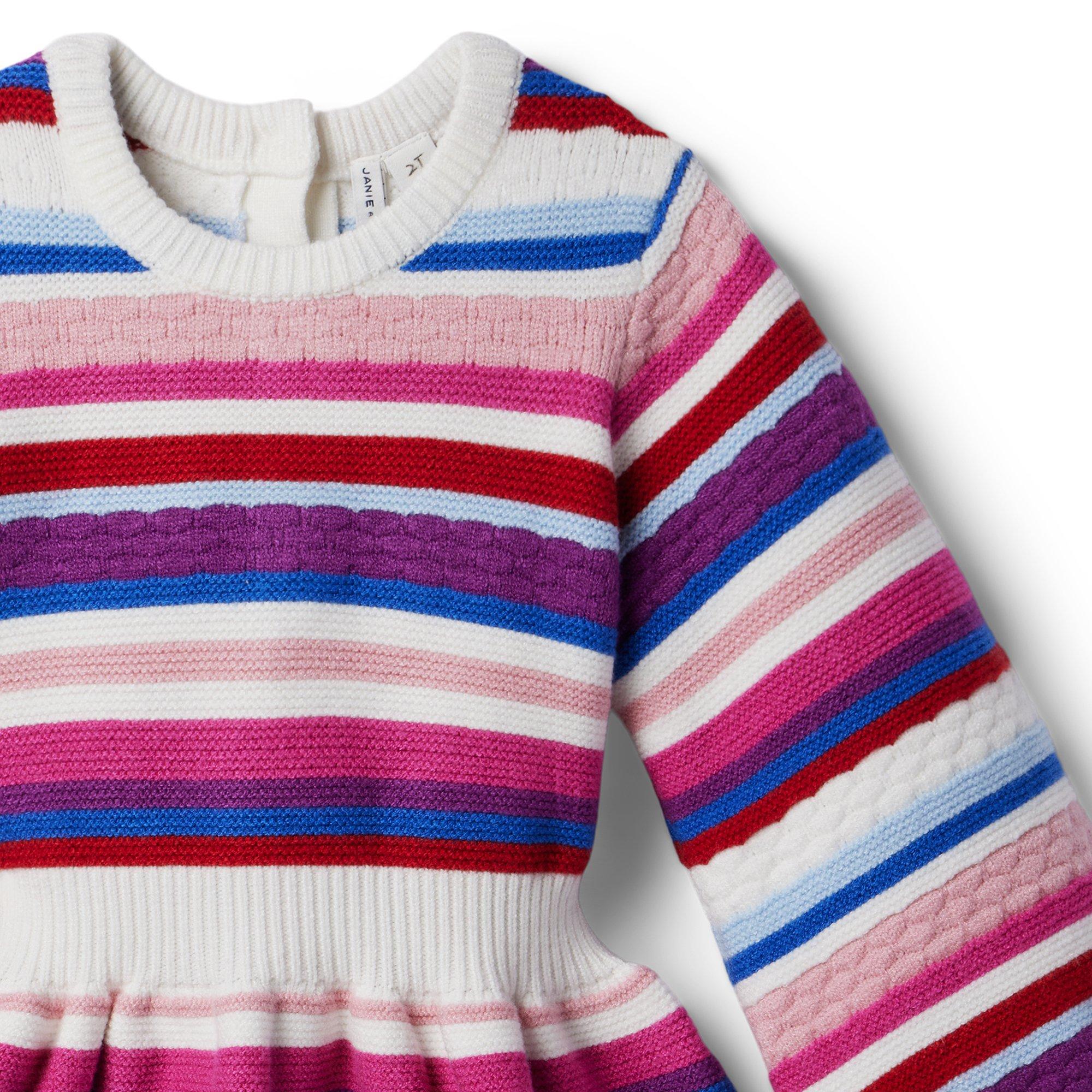 Striped Sweater Dress image number 3