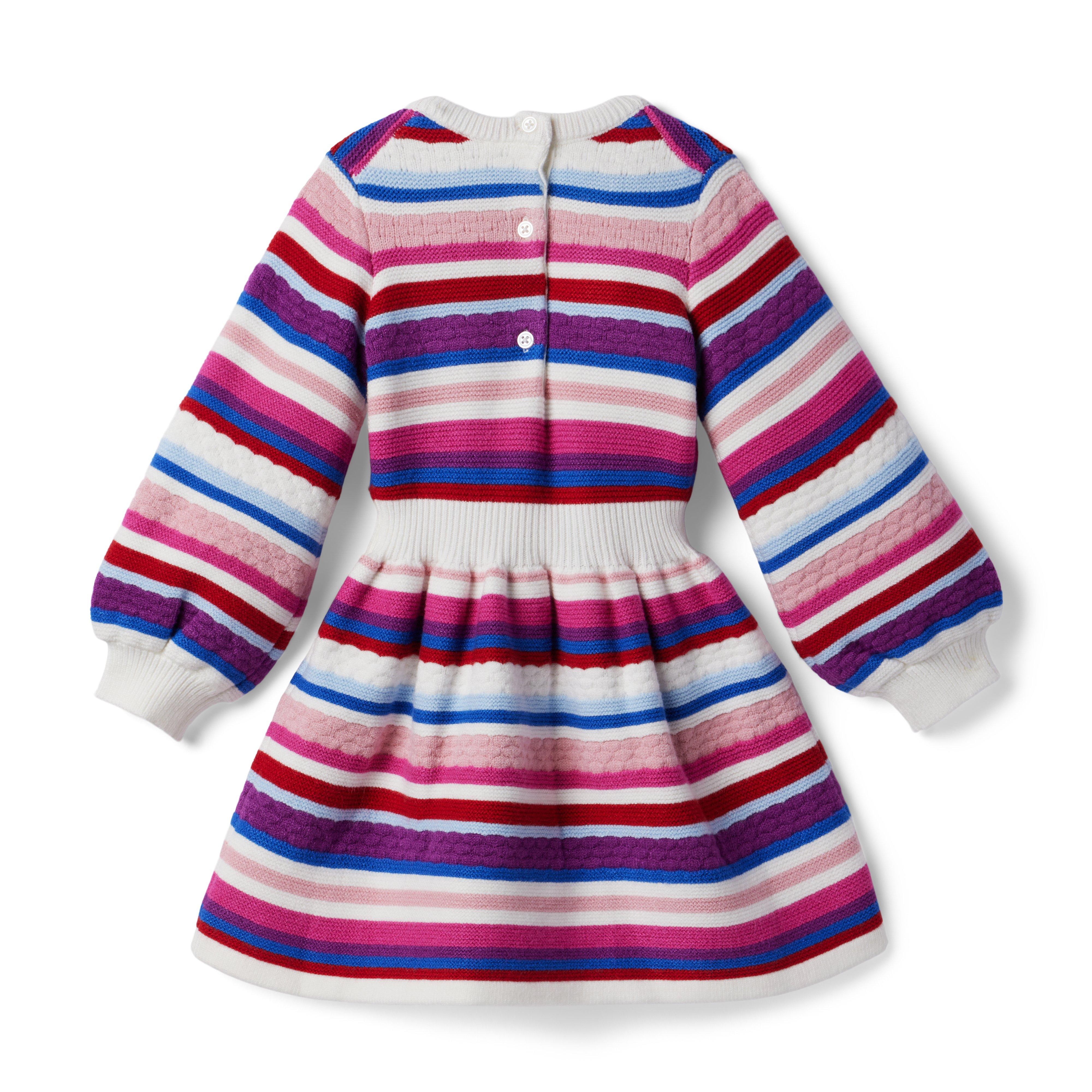 Striped Sweater Dress image number 1