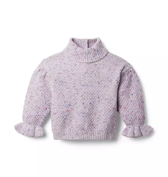 Marled Turtleneck Sweater