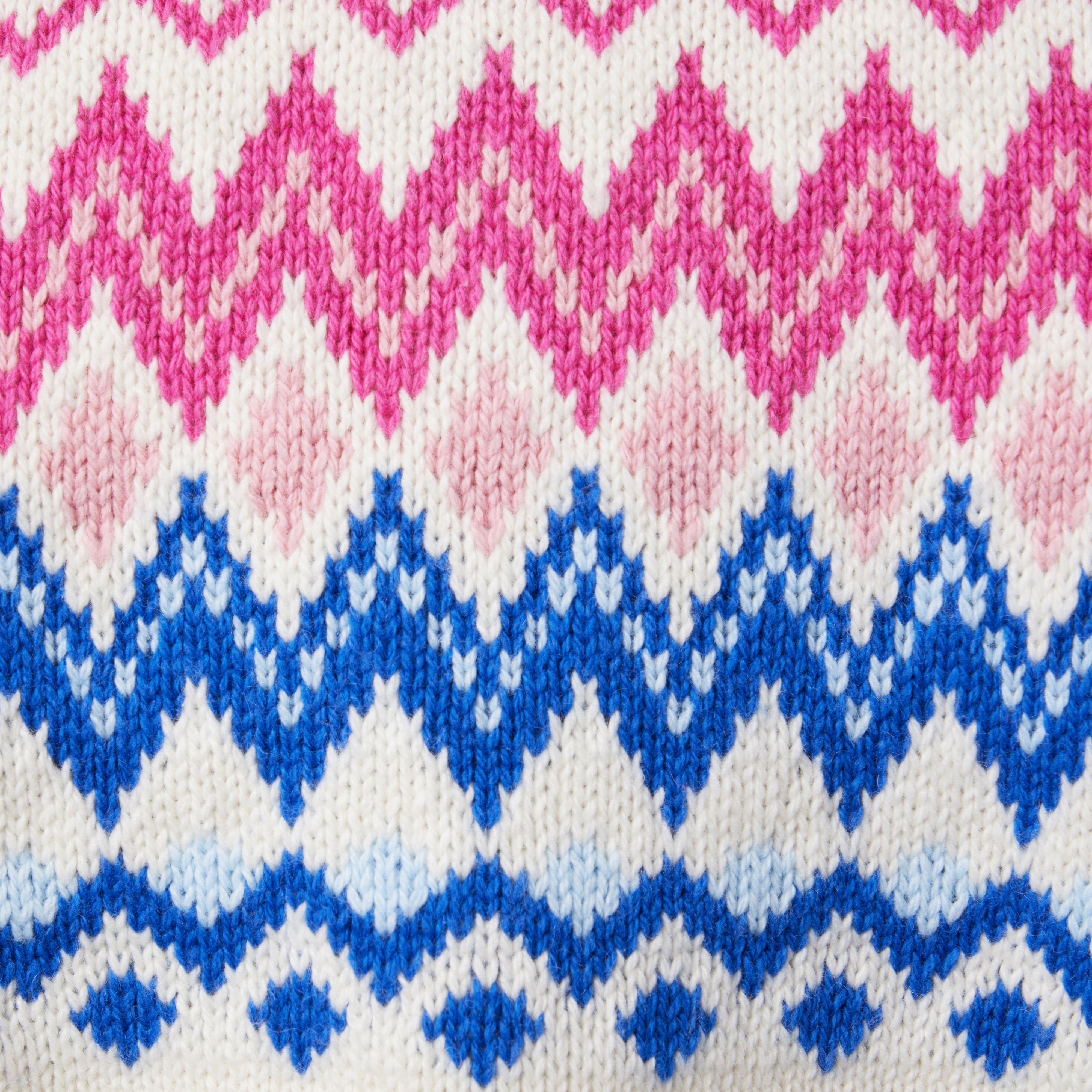 Fair Isle Turtleneck Sweater image number 4