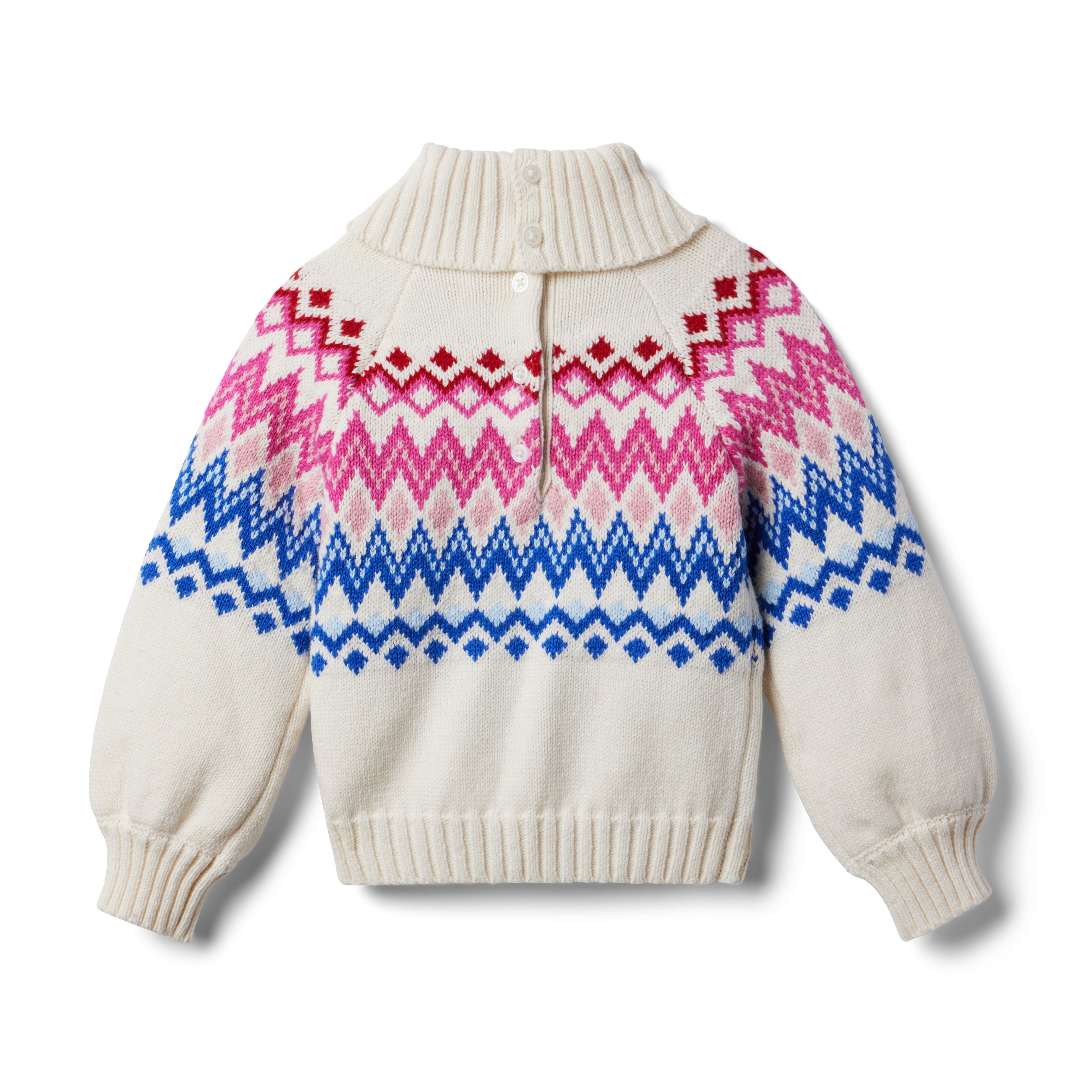 Fair Isle Turtleneck Sweater image number 2