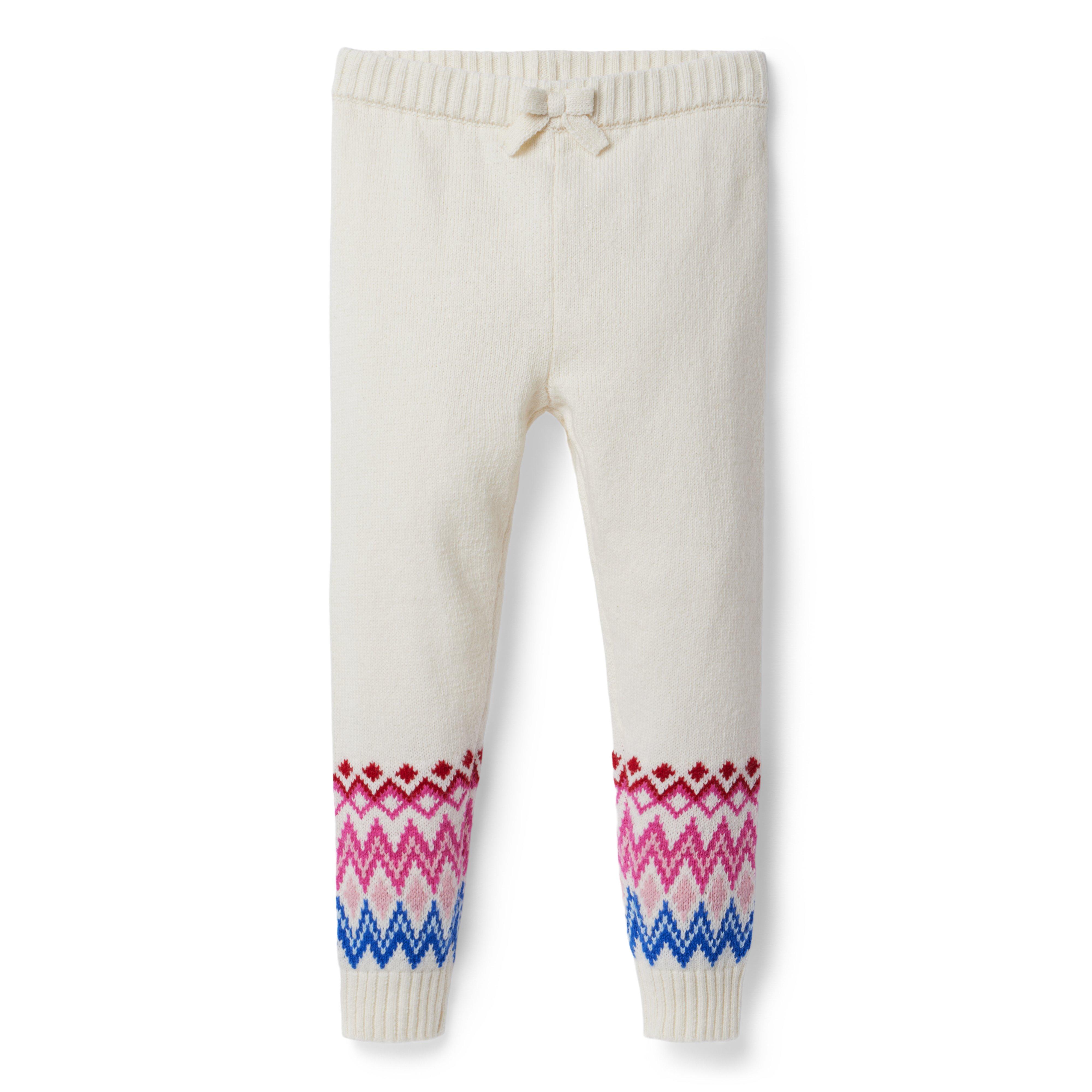 Fair Isle Sweater Jogger