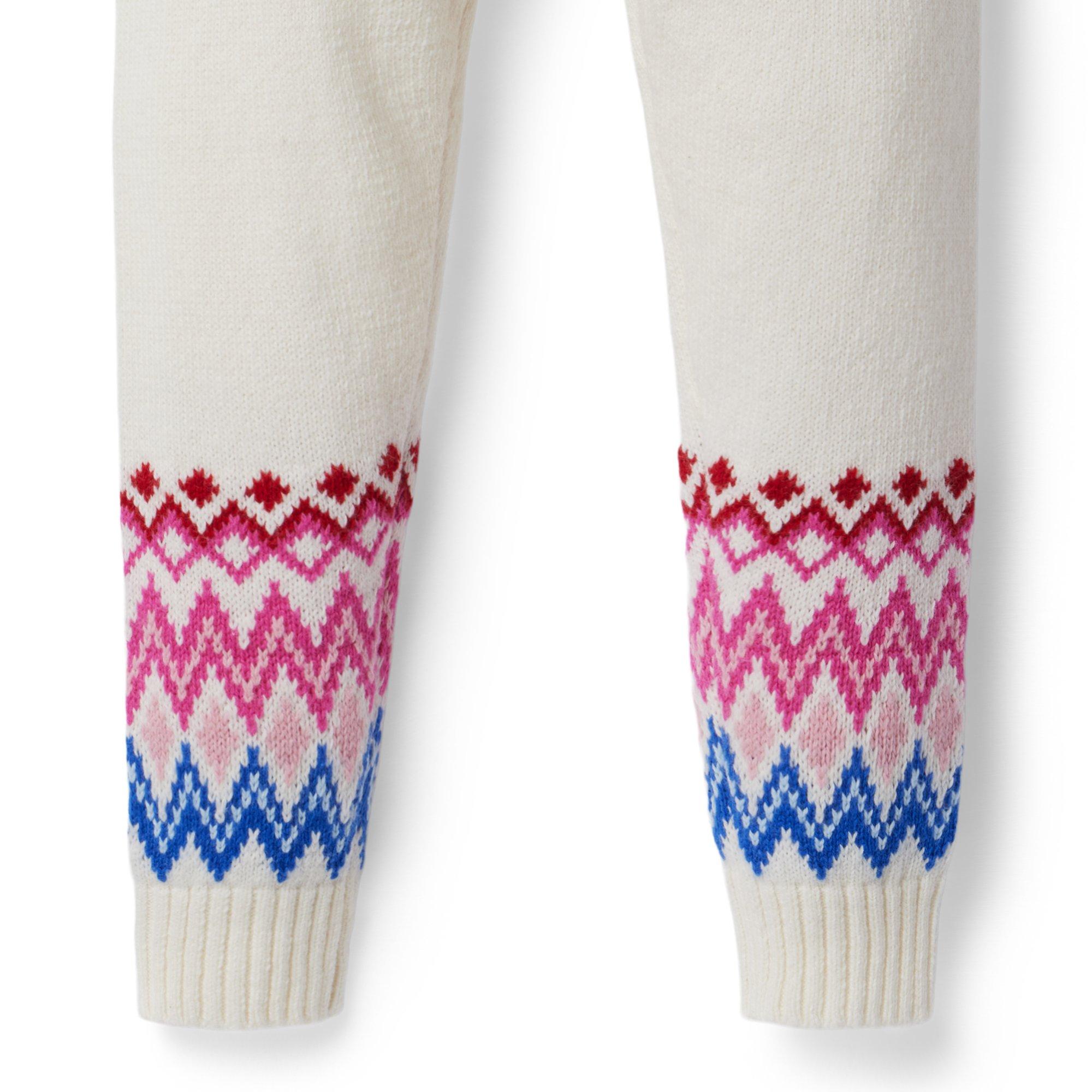 Fair Isle Sweater Jogger image number 3