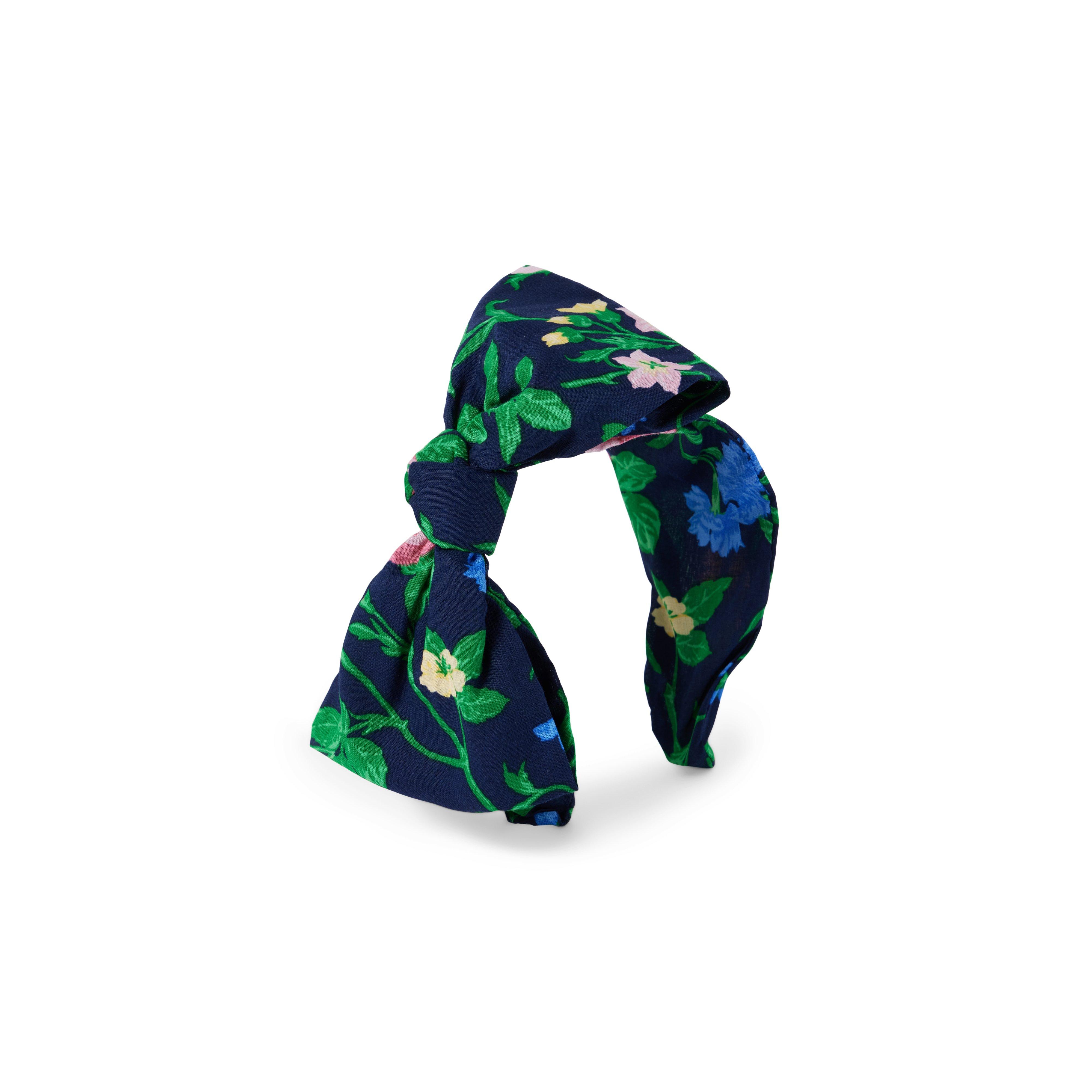 Floral Bow Headband