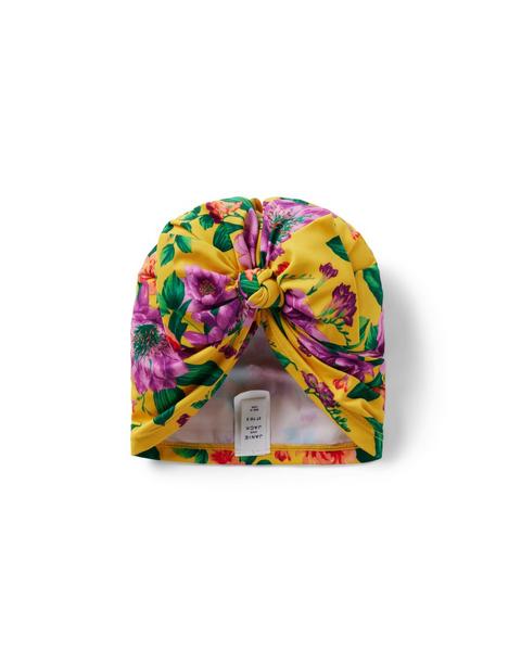 Recycled Floral Swim Headwrap - Solar Power Floral