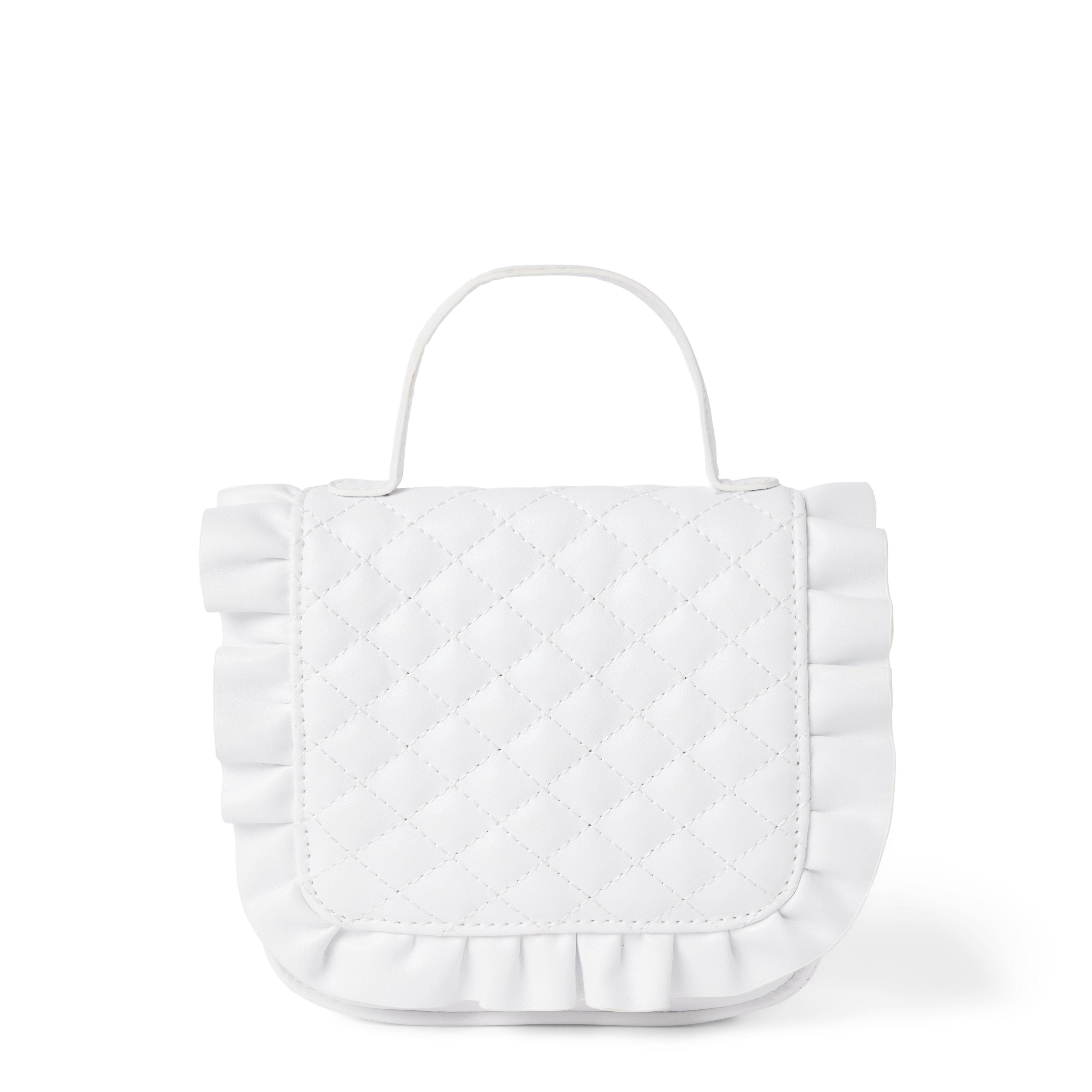 Quilted Ruffle Purse