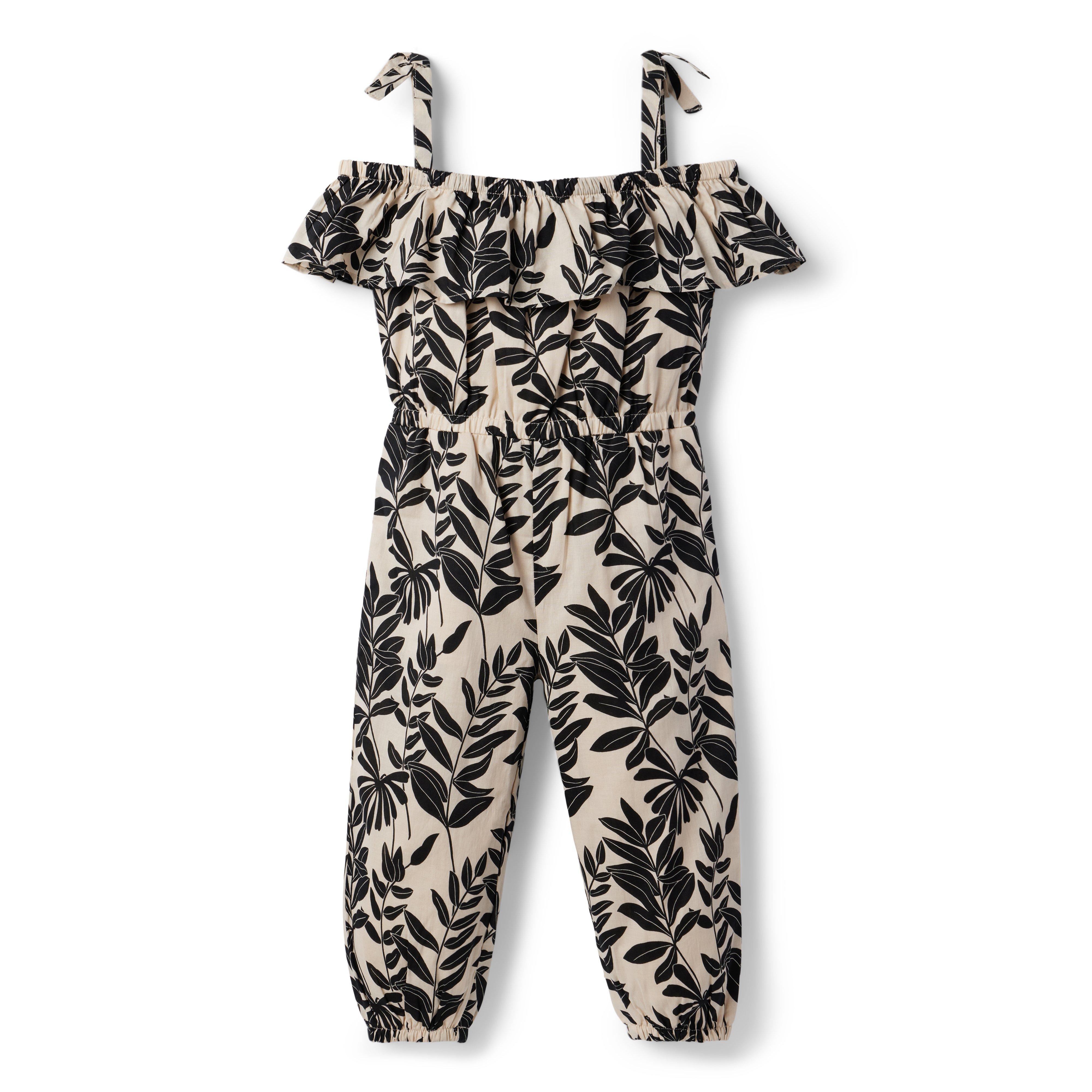 Palm Floral Jumpsuit image number 0