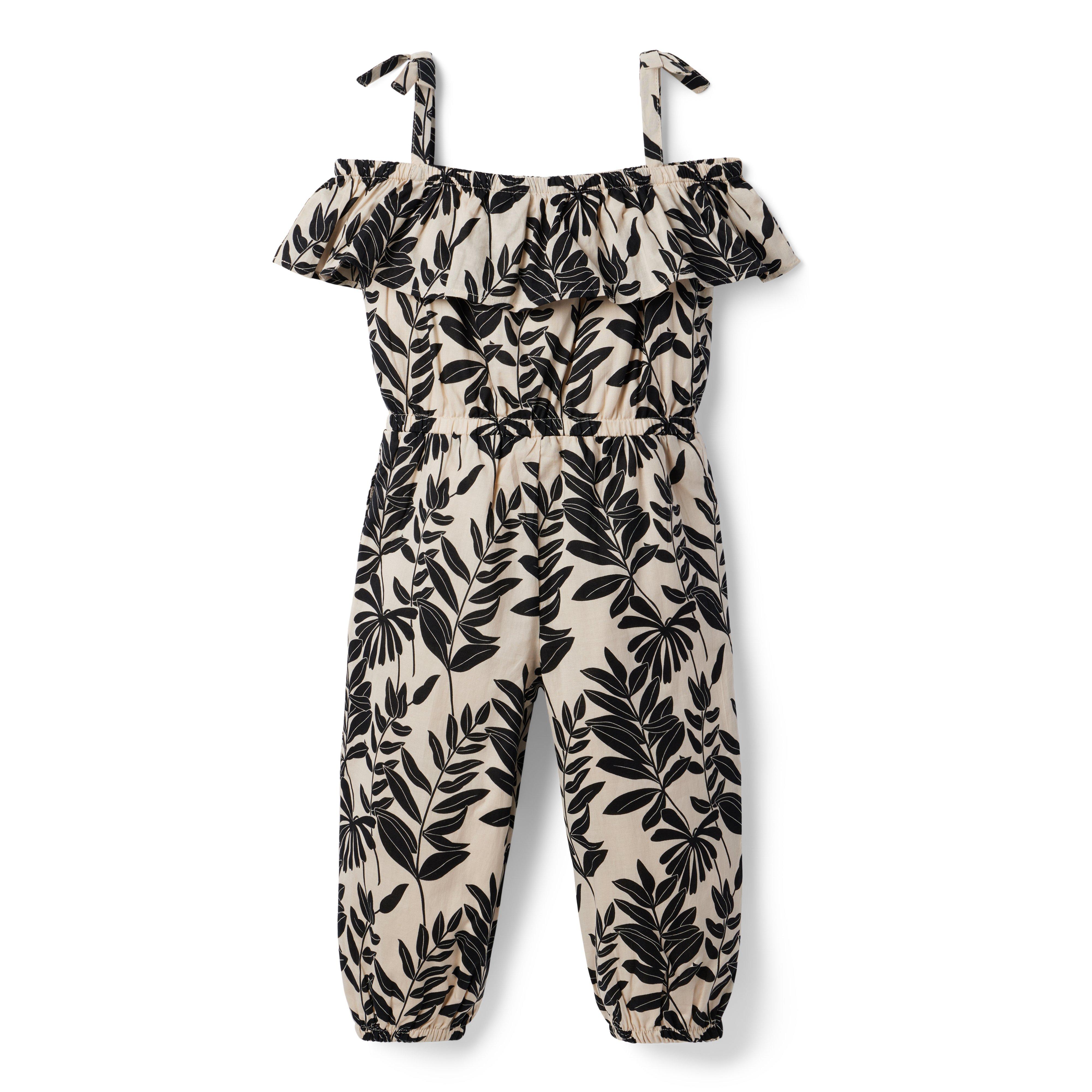 Palm Floral Jumpsuit image number 1