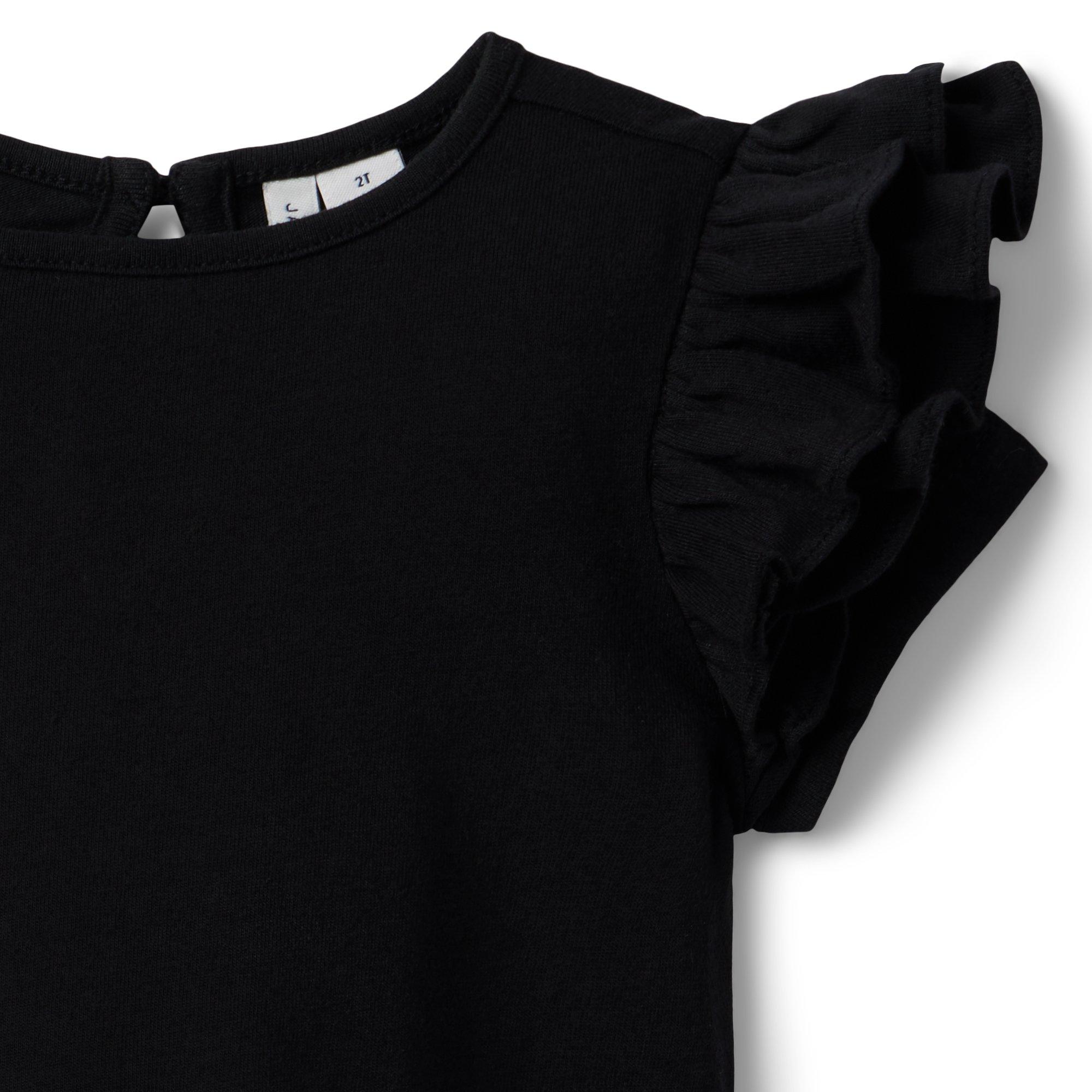 Ruffle Sleeve Jersey Top image number 2