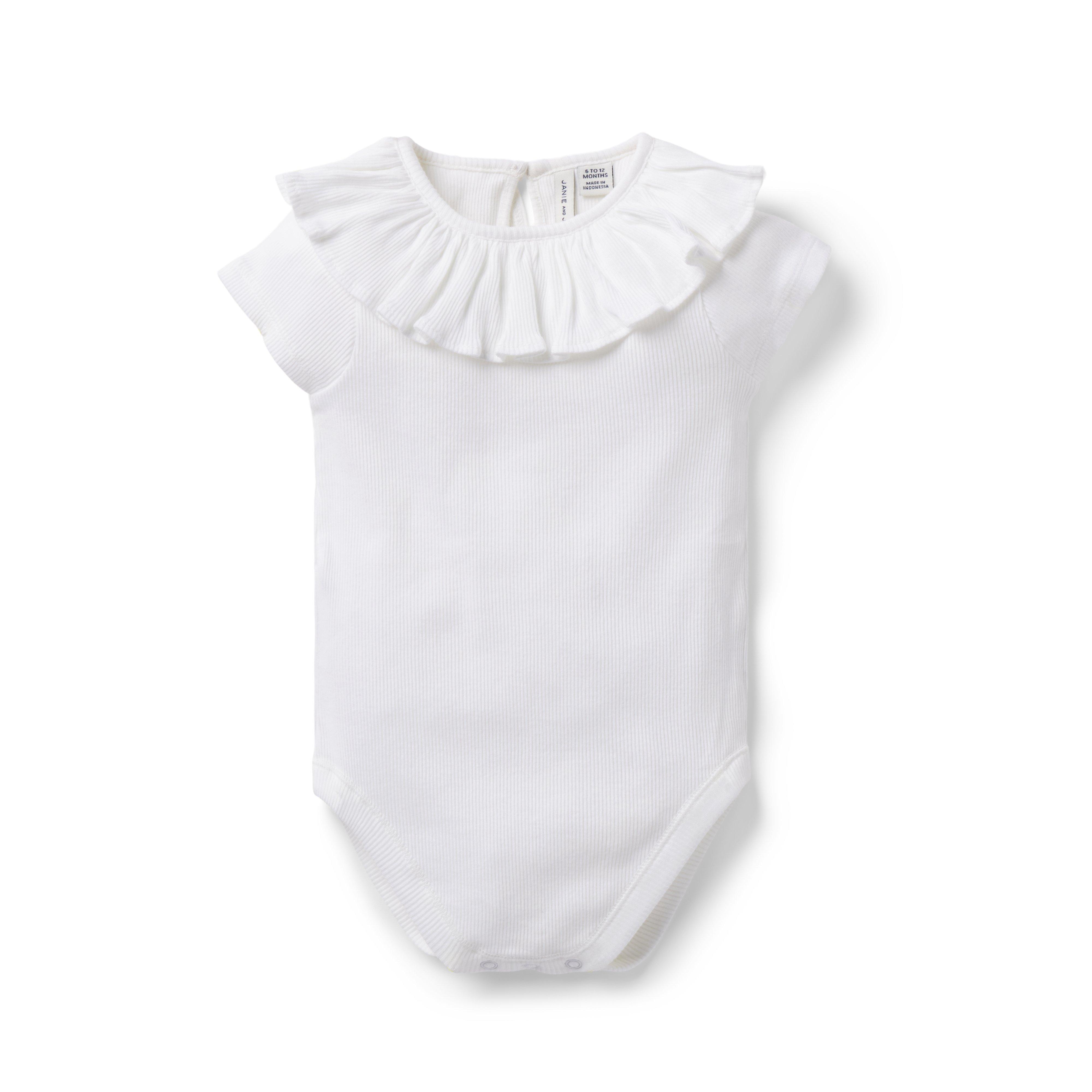 Baby Ruffle Collar Bodysuit