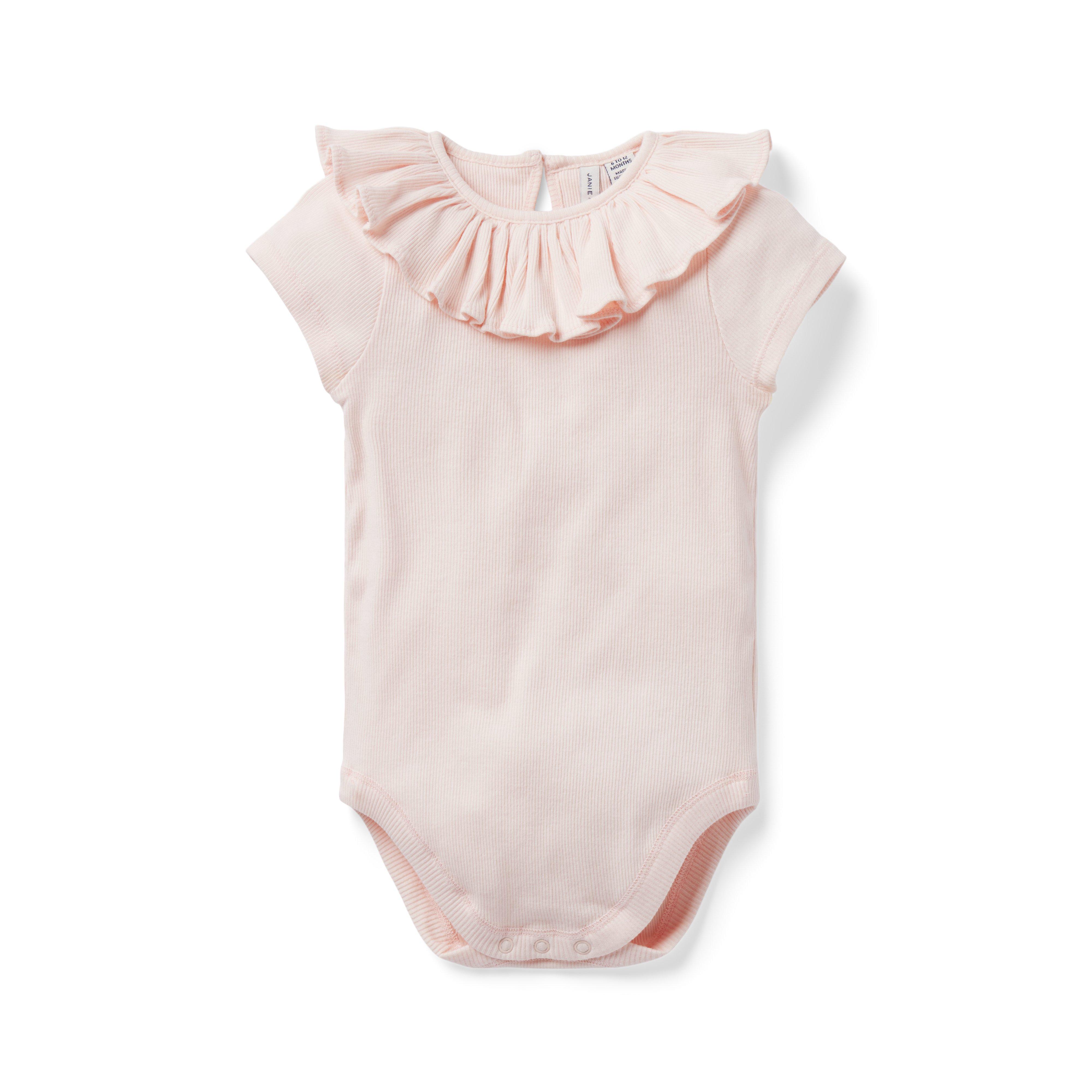 Baby Ruffle Collar Bodysuit image number 0