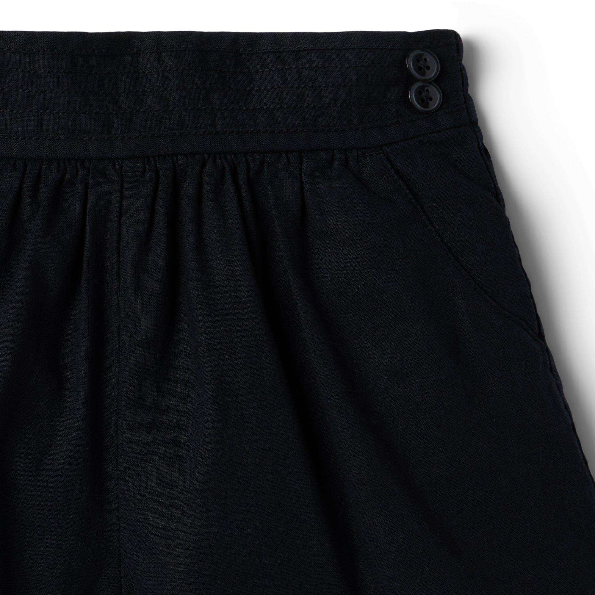 Linen-Cotton Button Short image number 2