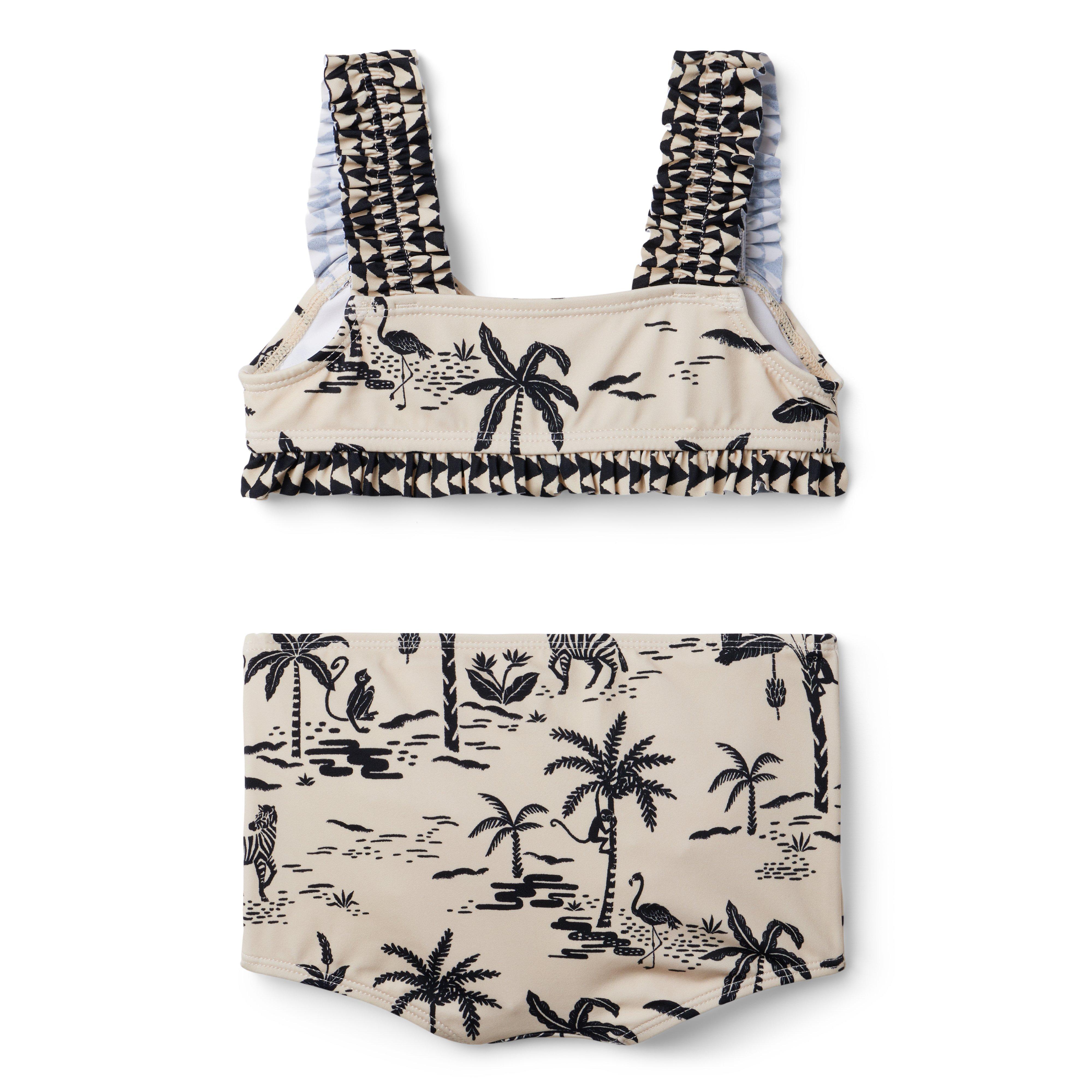 Geo Trim Safari 2-Piece Swimsuit image number 2