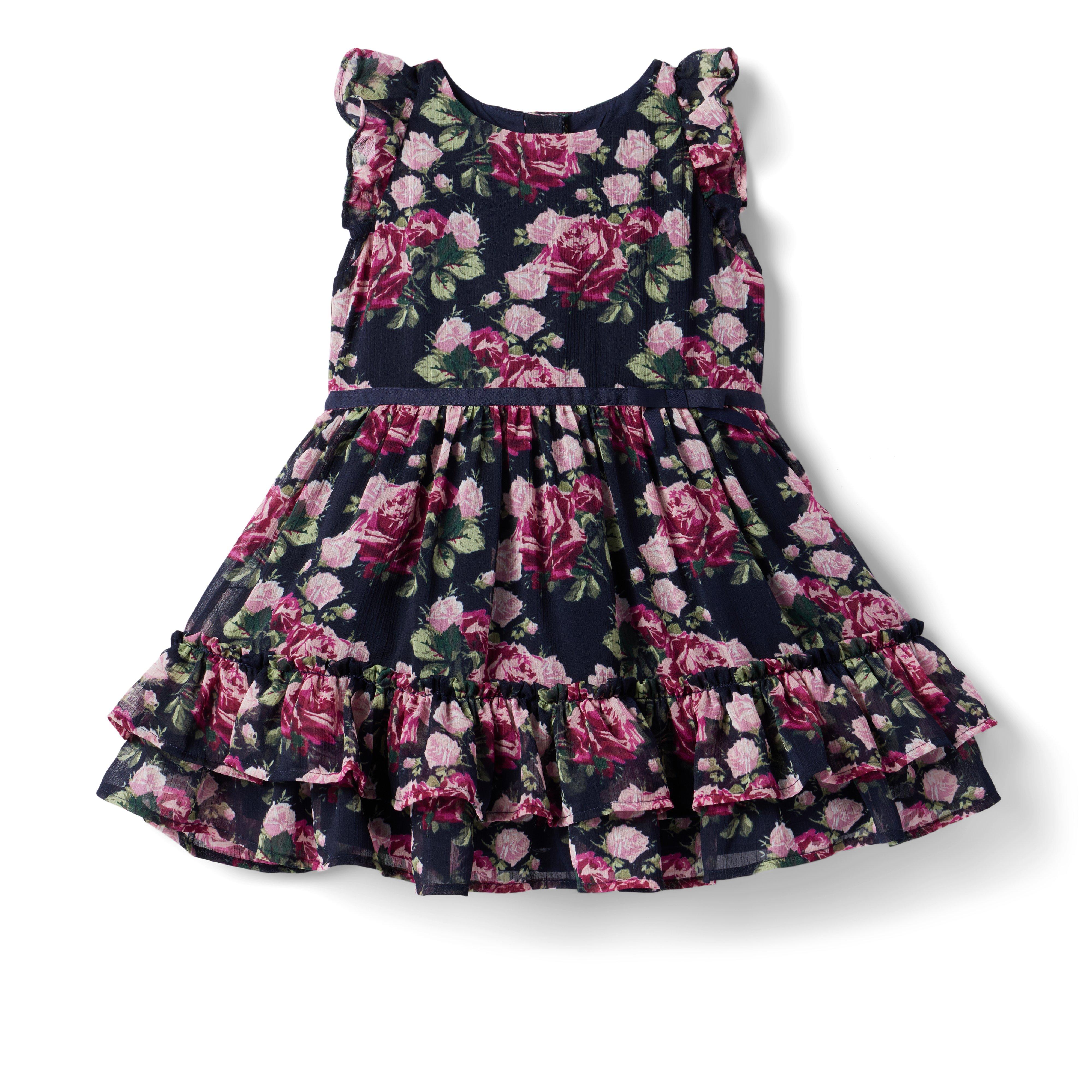 Floral Chiffon Dress image number 1